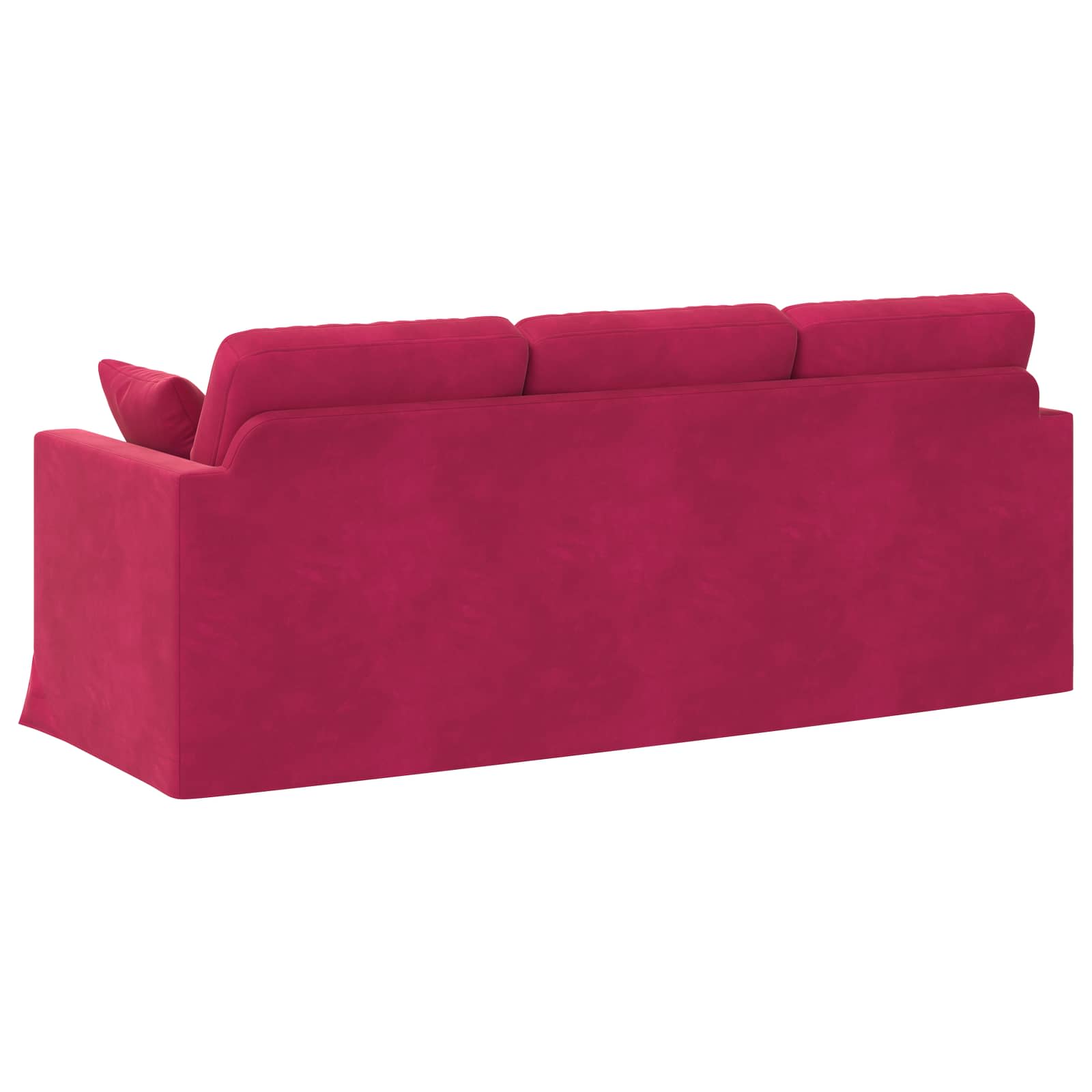 Sofa Vinska crvena 198 x 78 x 80 cm Baršun