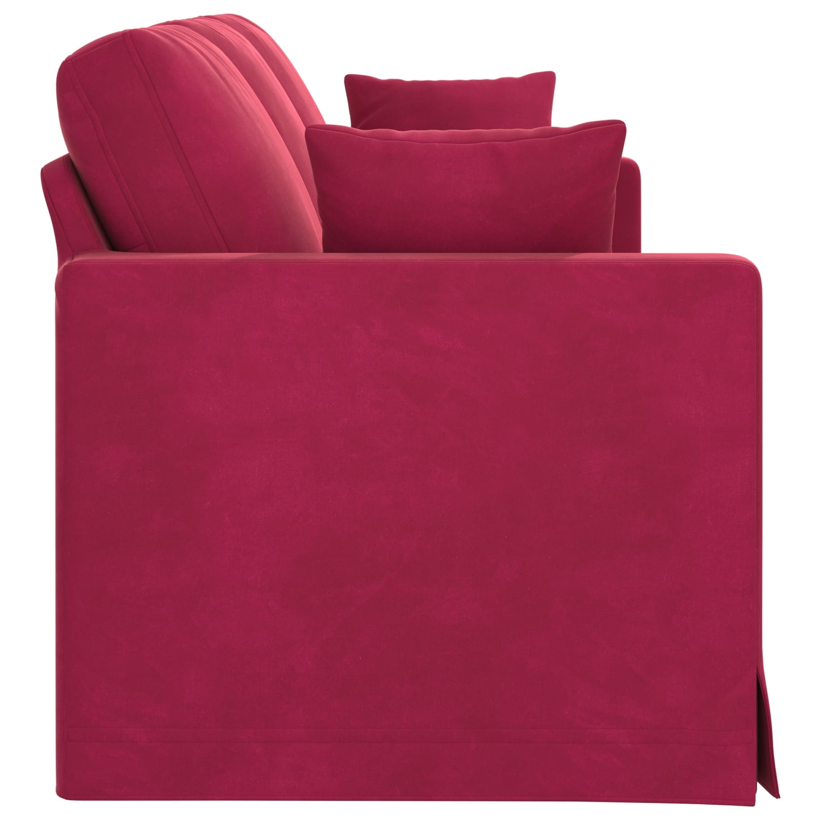 Sofa Vinska crvena 198 x 78 x 80 cm Baršun