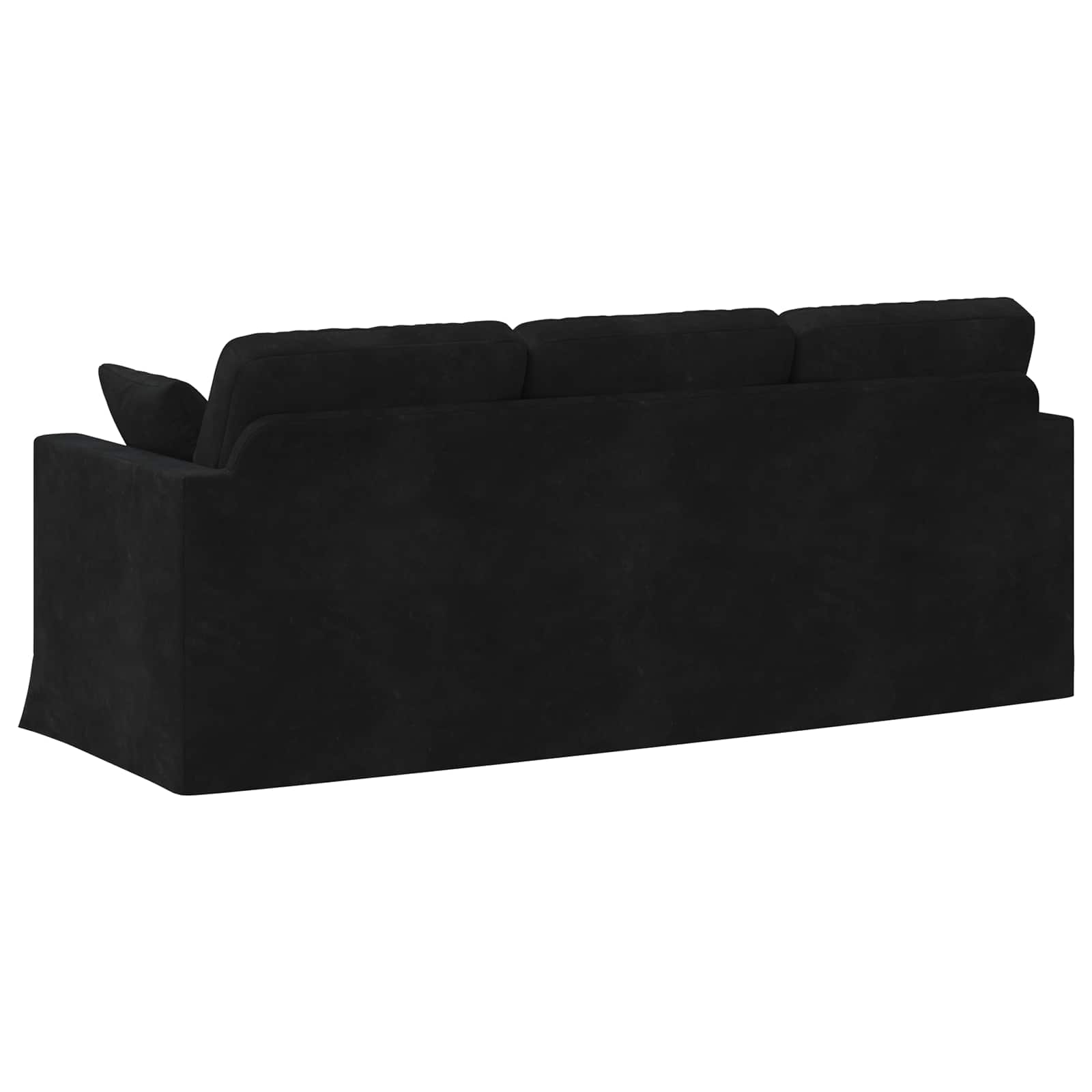 Sofa Crna 198 x 78 x 80 cm Baršun