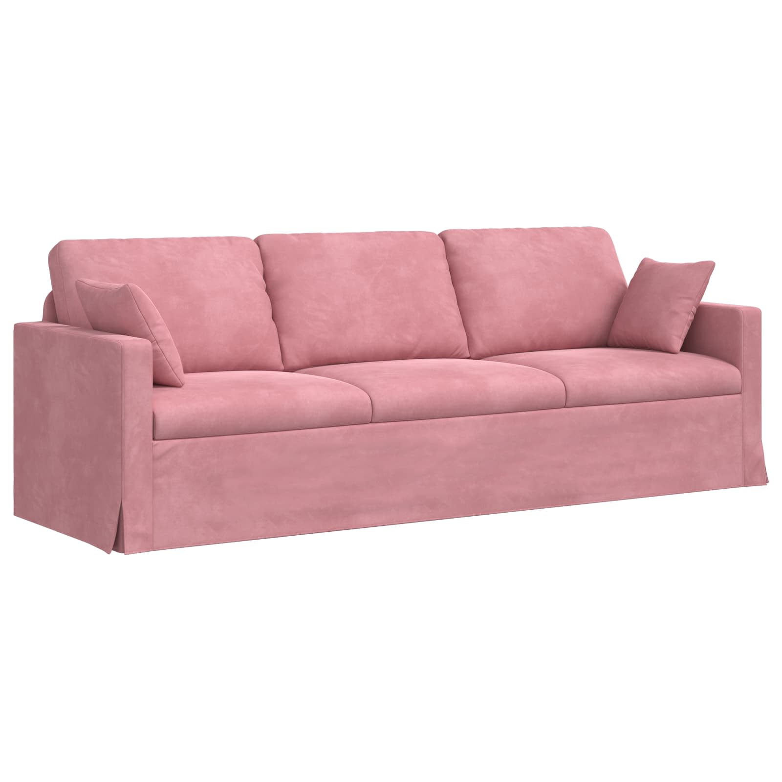 Sofa Ružičasta 228 x 78 x 80 cm Baršun