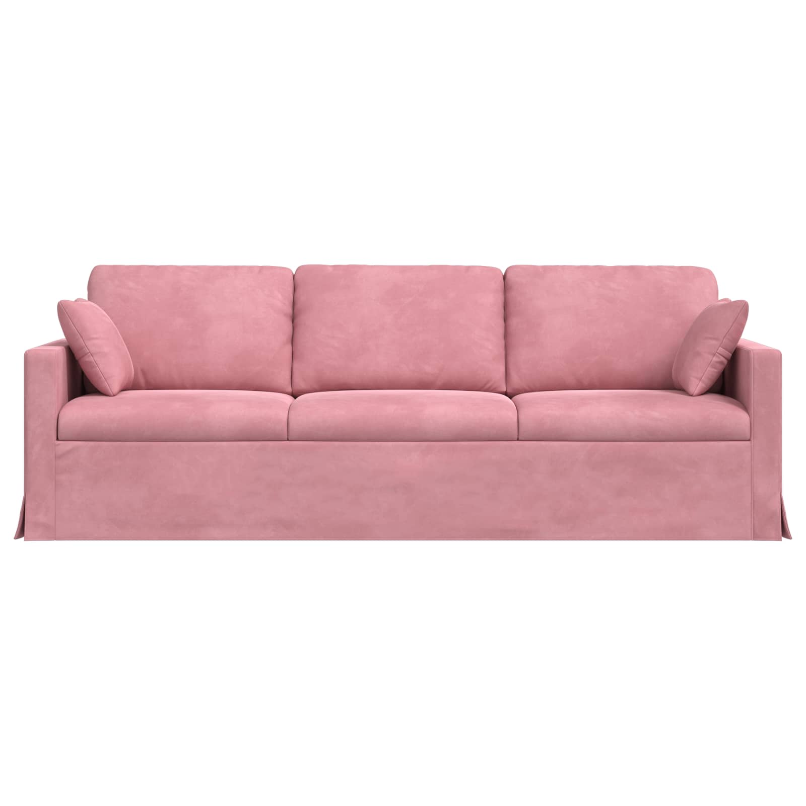 Sofa Ružičasta 228 x 78 x 80 cm Baršun