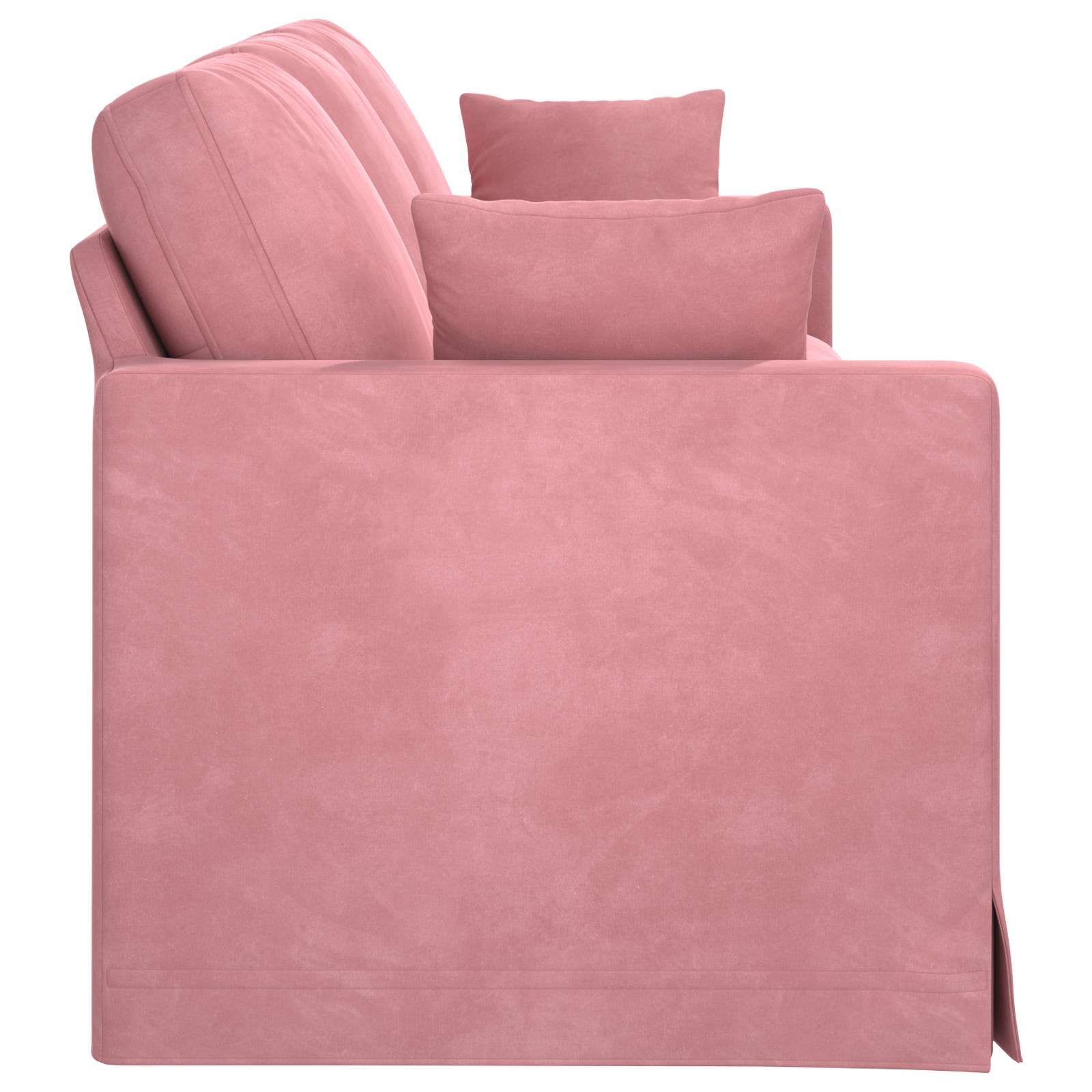 Sofa Ružičasta 228 x 78 x 80 cm Baršun