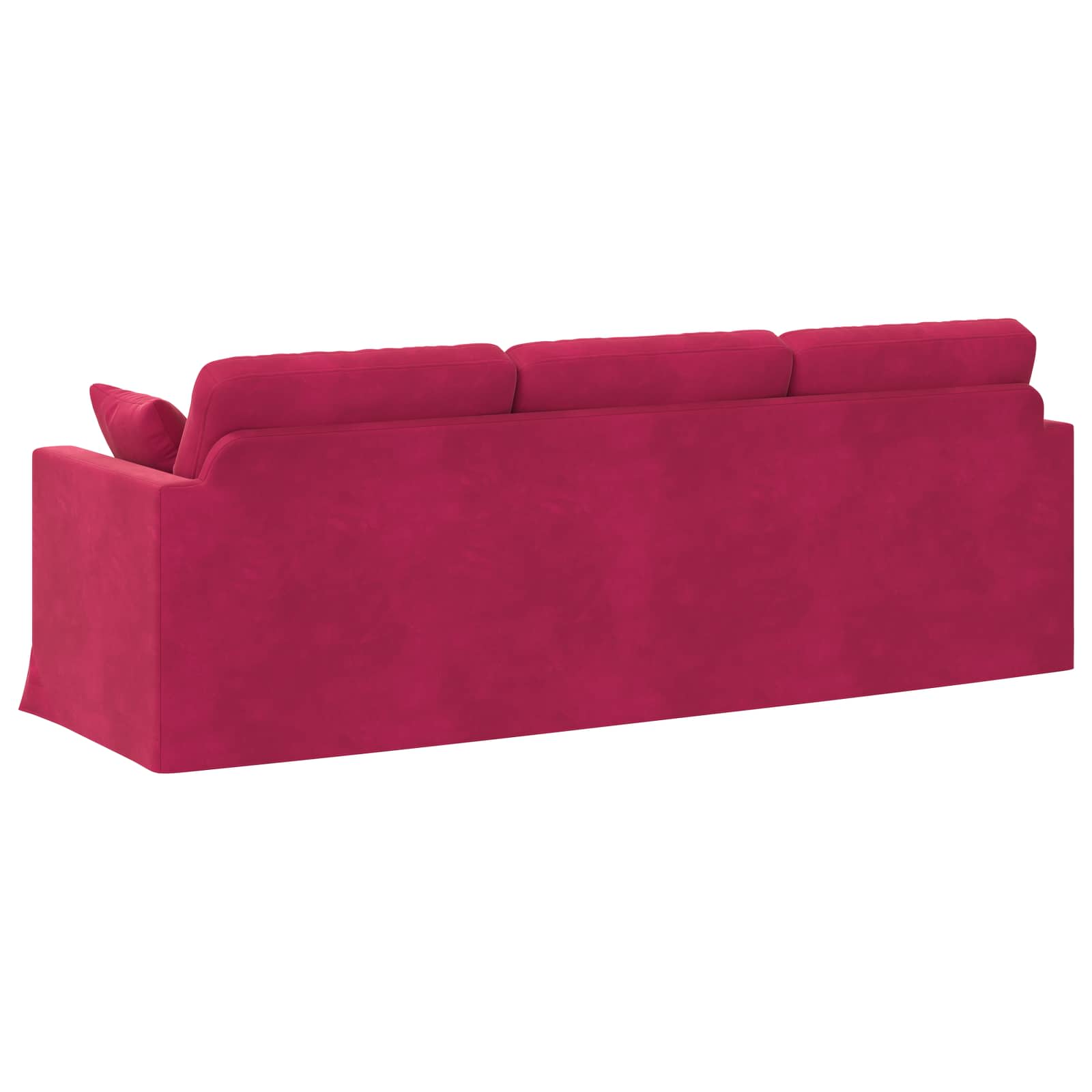 Sofa Vinska crvena 228 x 78 x 80 cm Baršun