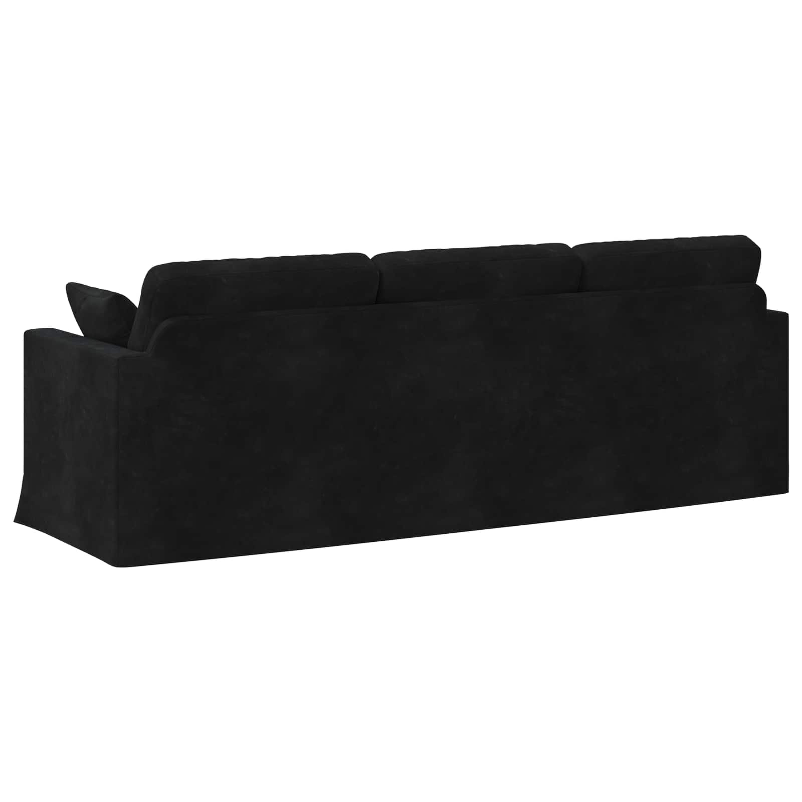 Sofa Crna 228 x 78 x 80 cm Baršun