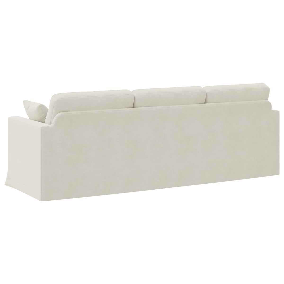 Sofa Krema 228 x 78 x 80 cm Baršun