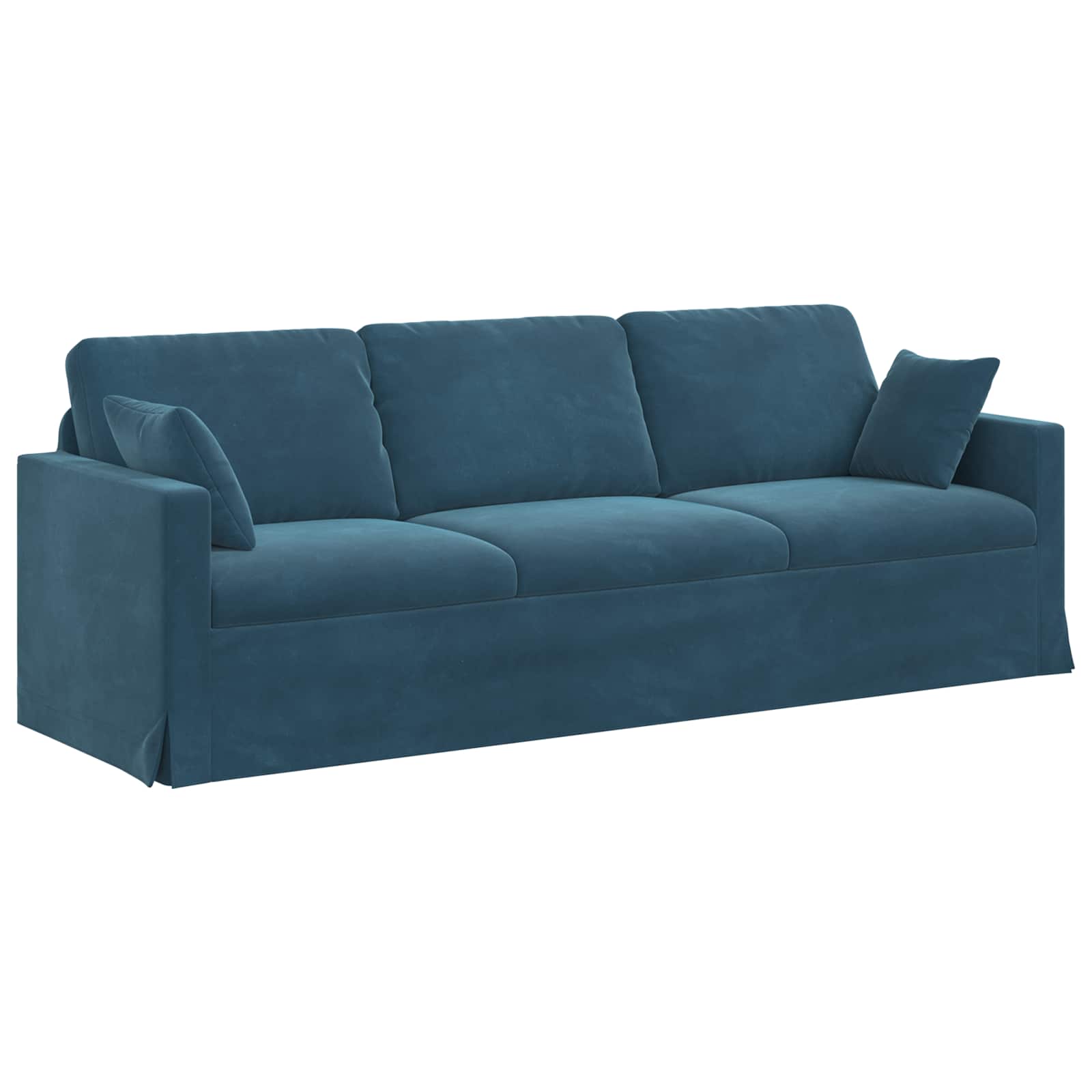 Sofa Plava 228 x 78 x 80 cm Baršun