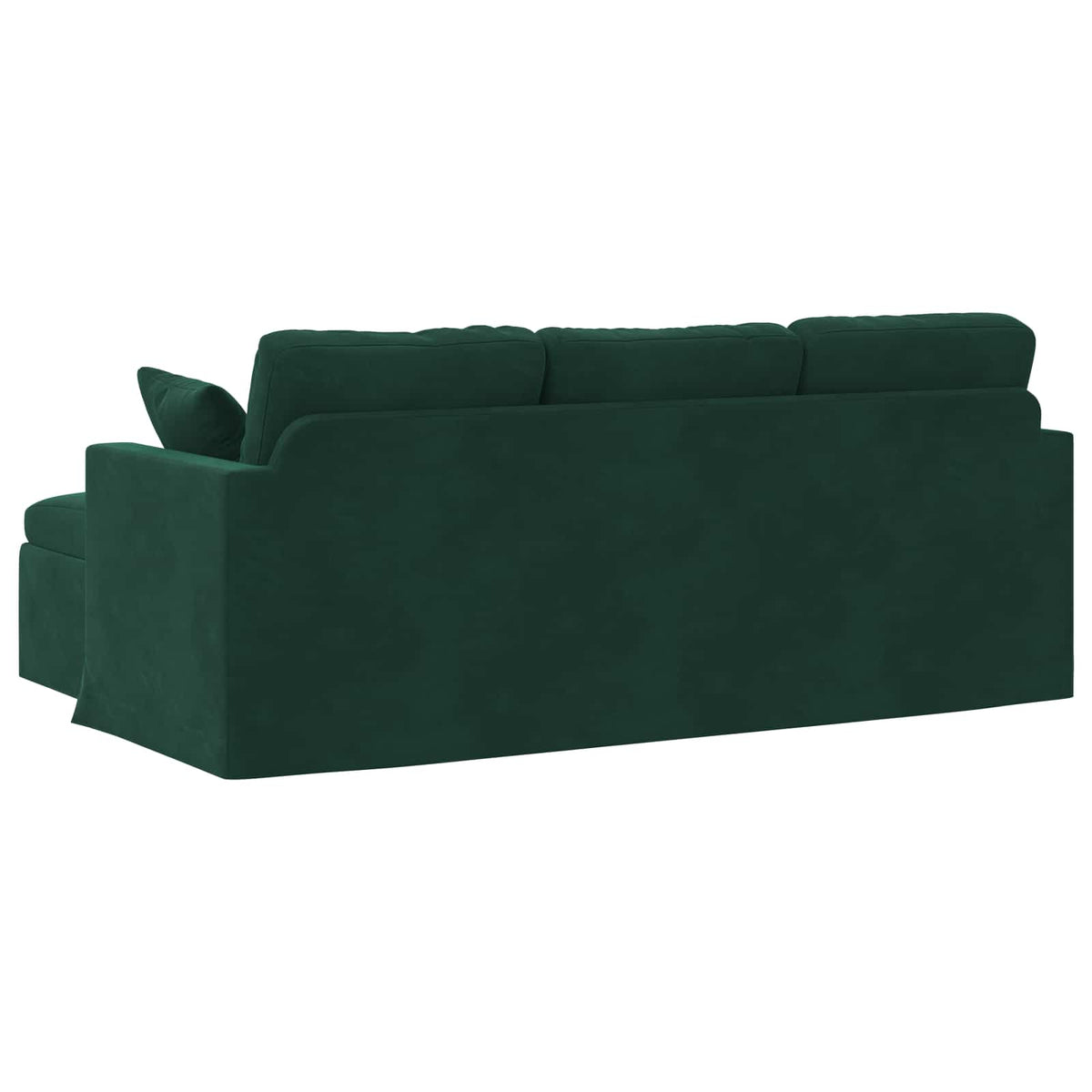 Sofa Tamnozelena 198 x 134 x 80 cm Baršun