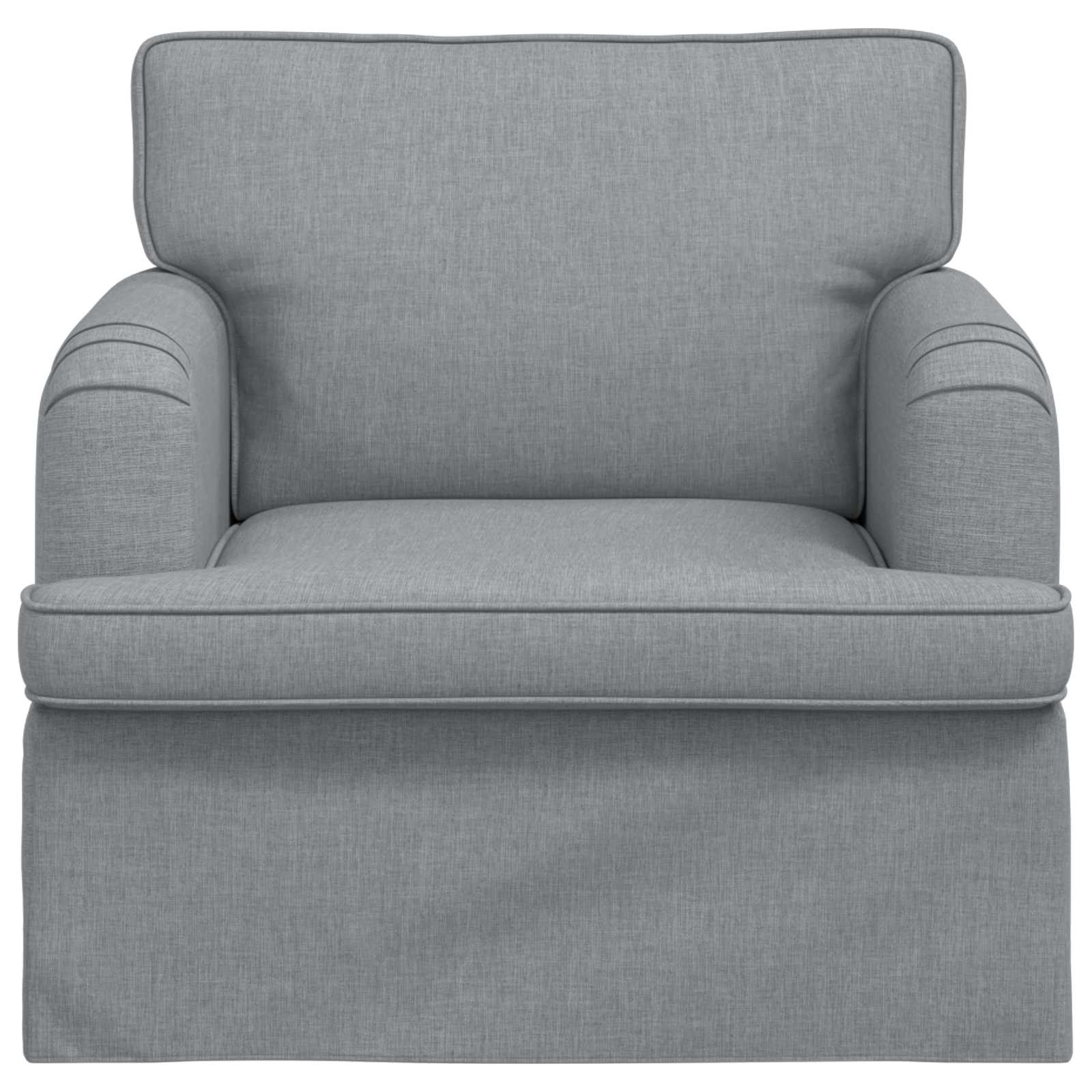 Sofa Svijetlo siva 84 x 80 x 85 cm tkanina