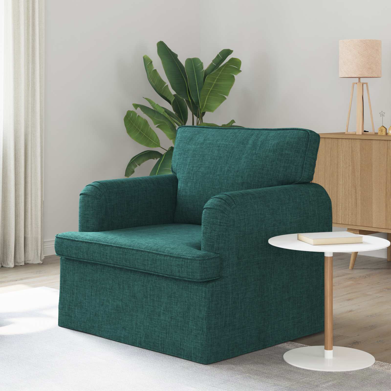 Sofa Tamnozelena 84 x 80 x 85 cm tkanina