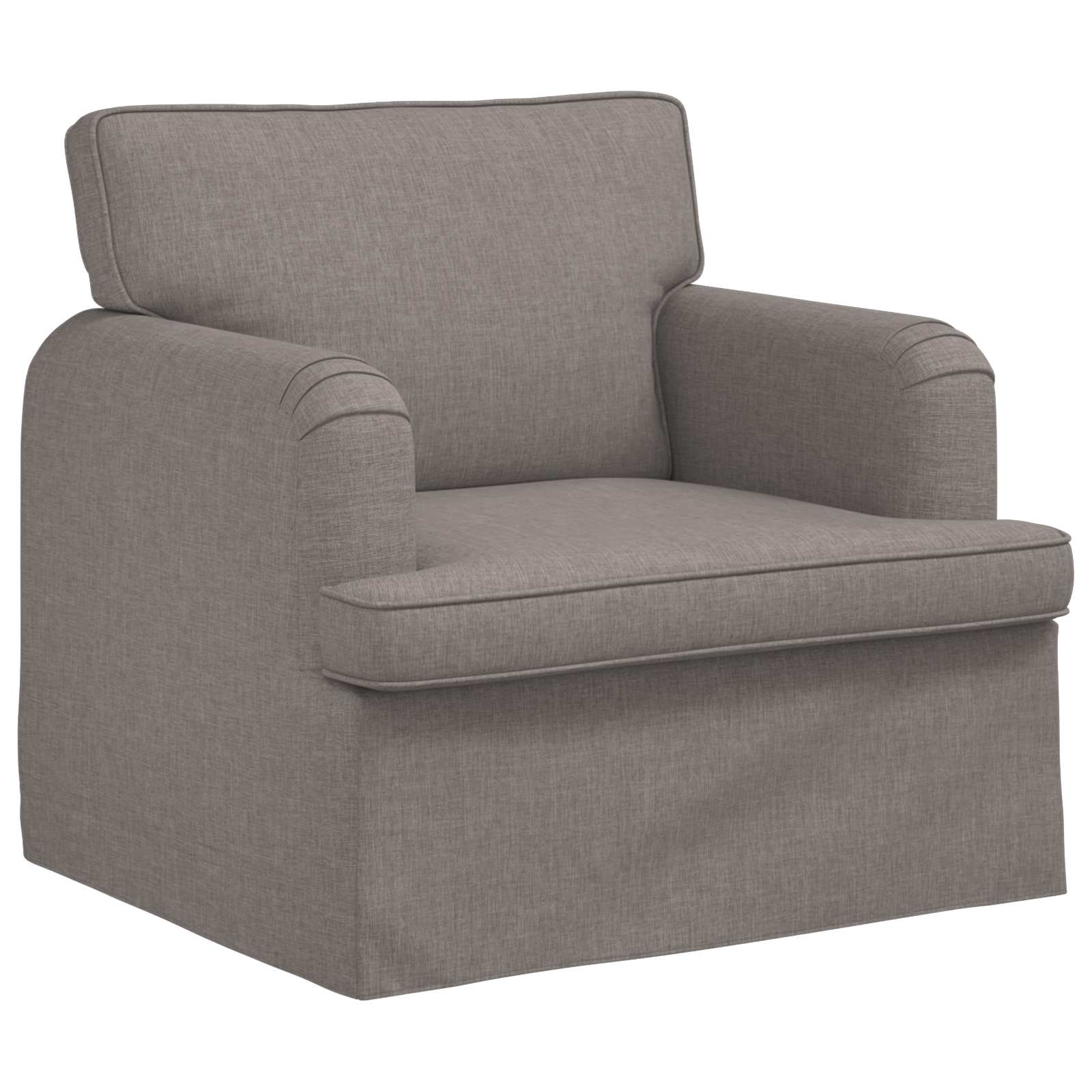 Sofa Sivo-smeđa 84 x 80 x 85 cm tkanina