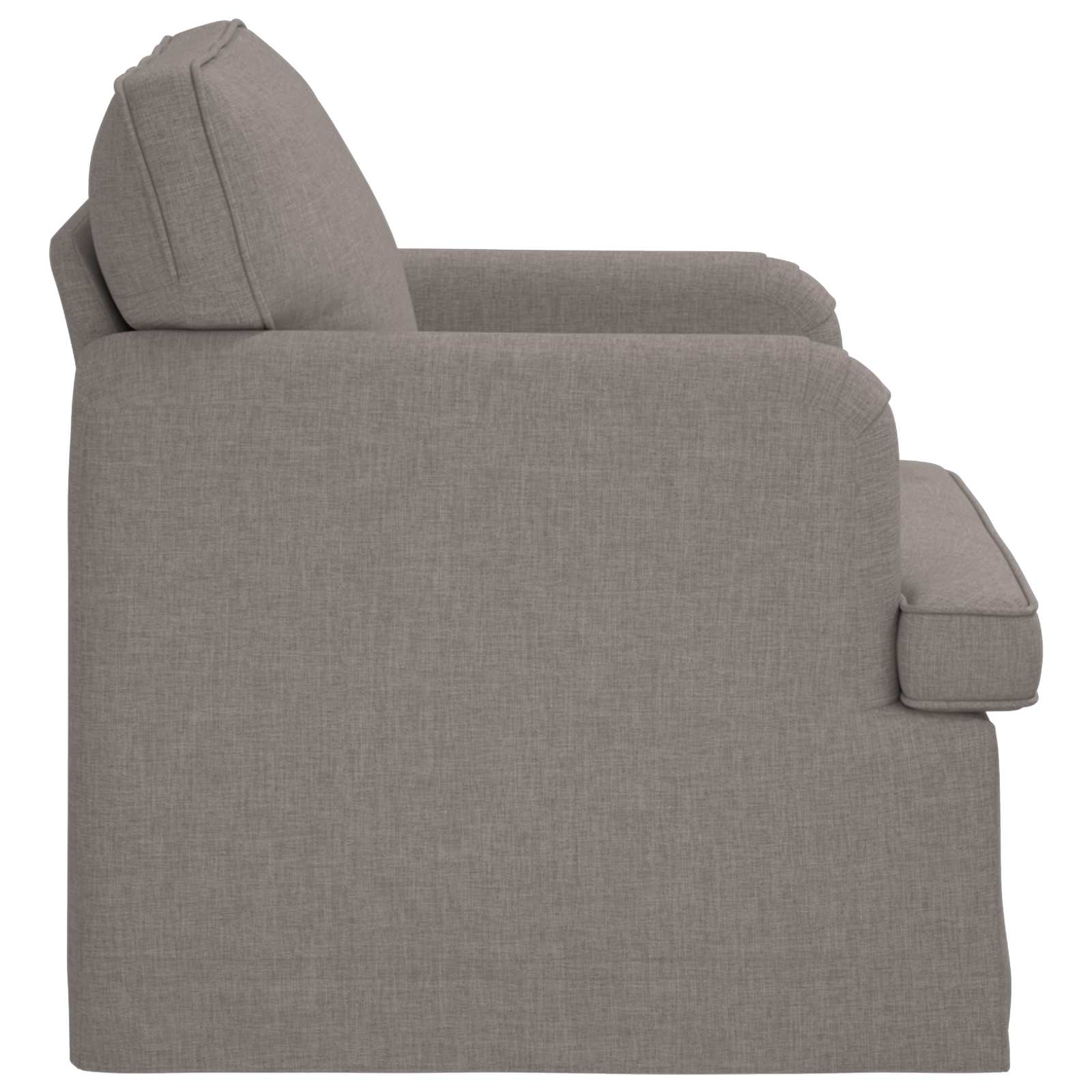 Sofa Sivo-smeđa 84 x 80 x 85 cm tkanina
