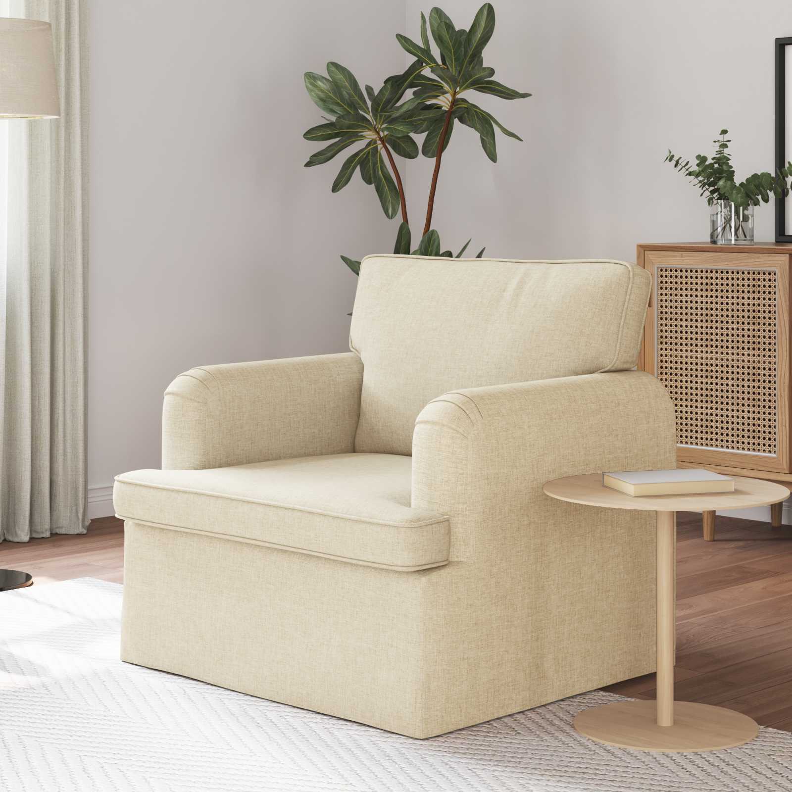 Sofa Krema 84 x 80 x 85 cm tkanina