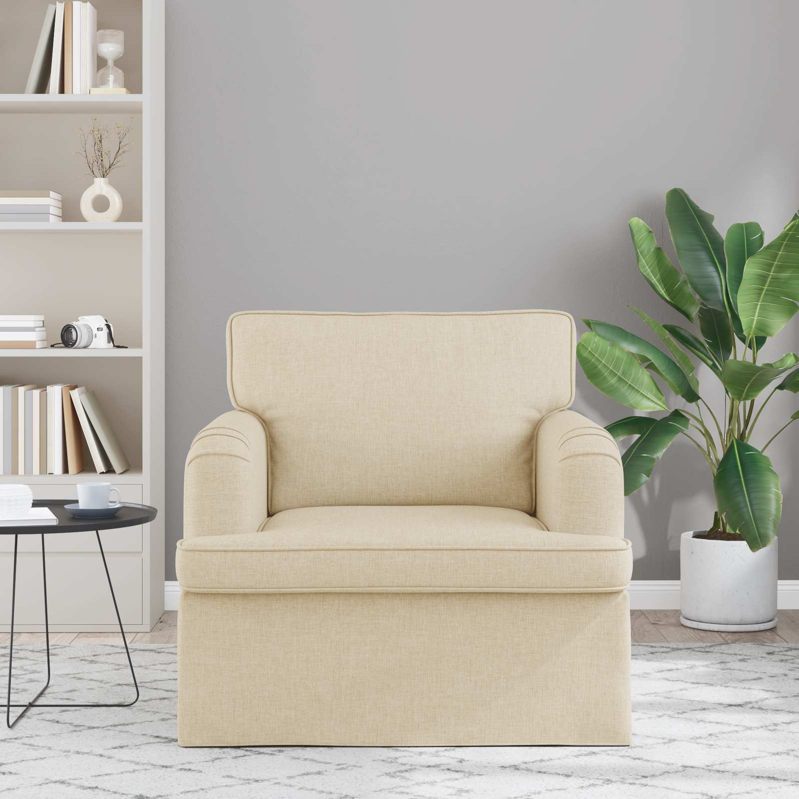Sofa Krema 84 x 80 x 85 cm tkanina