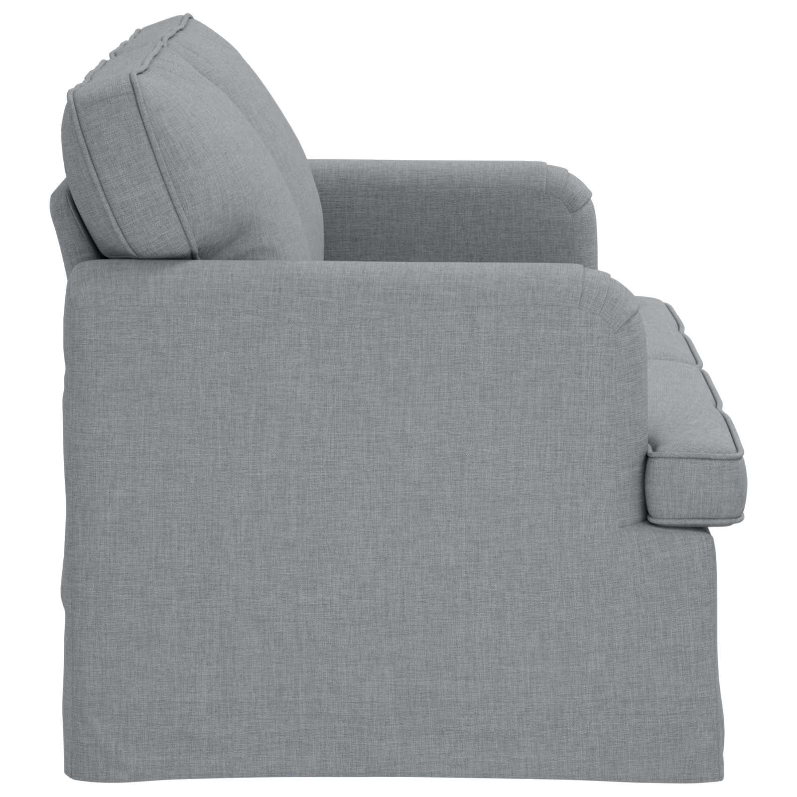 Sofa Svijetlo siva 144 x 80 x 85 cm tkanina