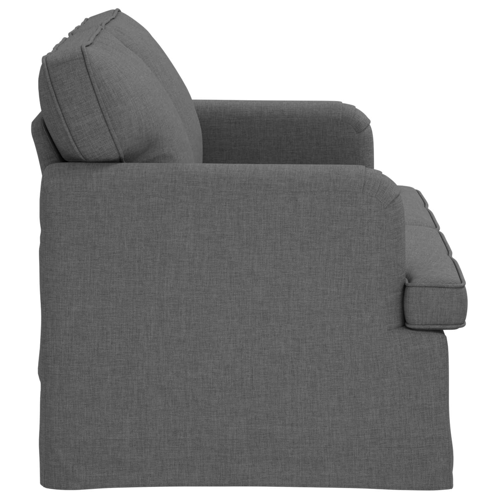 Sofa Tamno siva 144 x 80 x 85 cm tkanina