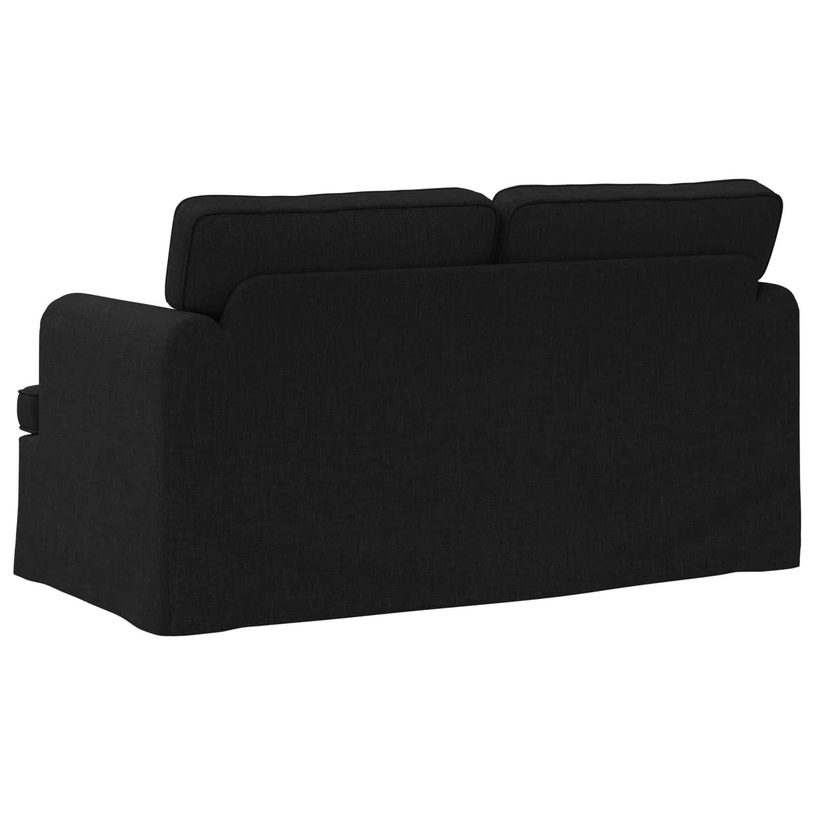 Sofa Crna 144 x 80 x 85 cm tkanina
