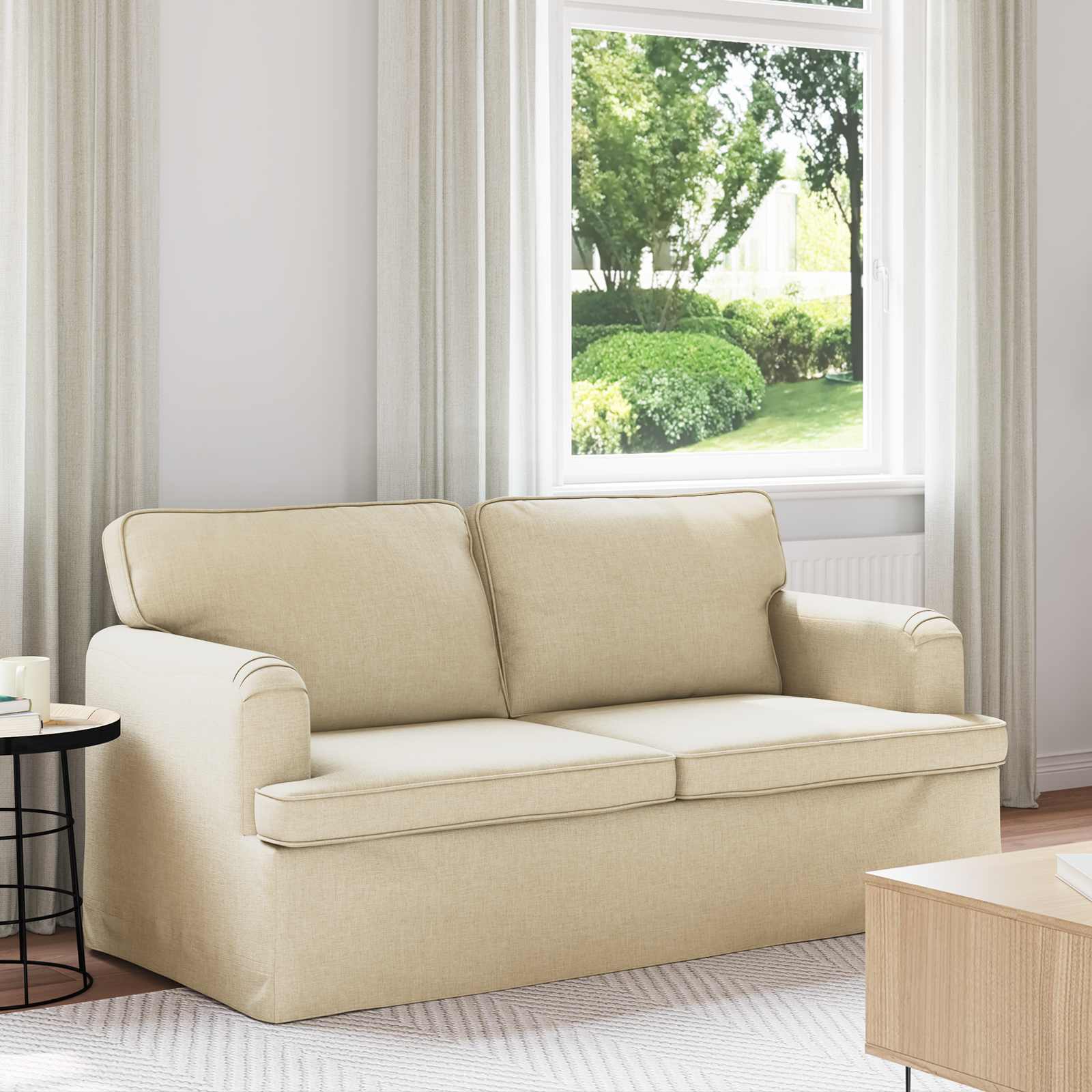 Sofa Krema 162 x 80 x 85 cm tkanina
