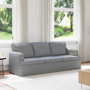 Sofa Svijetlo siva 201 x 80 x 85 cm tkanina