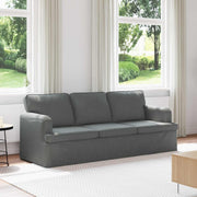 Sofa Tamno siva 201 x 80 x 85 cm tkanina
