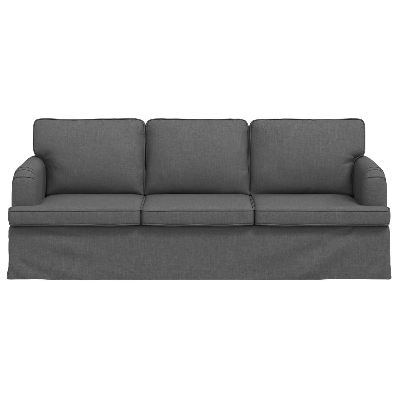Sofa Tamno siva 201 x 80 x 85 cm tkanina