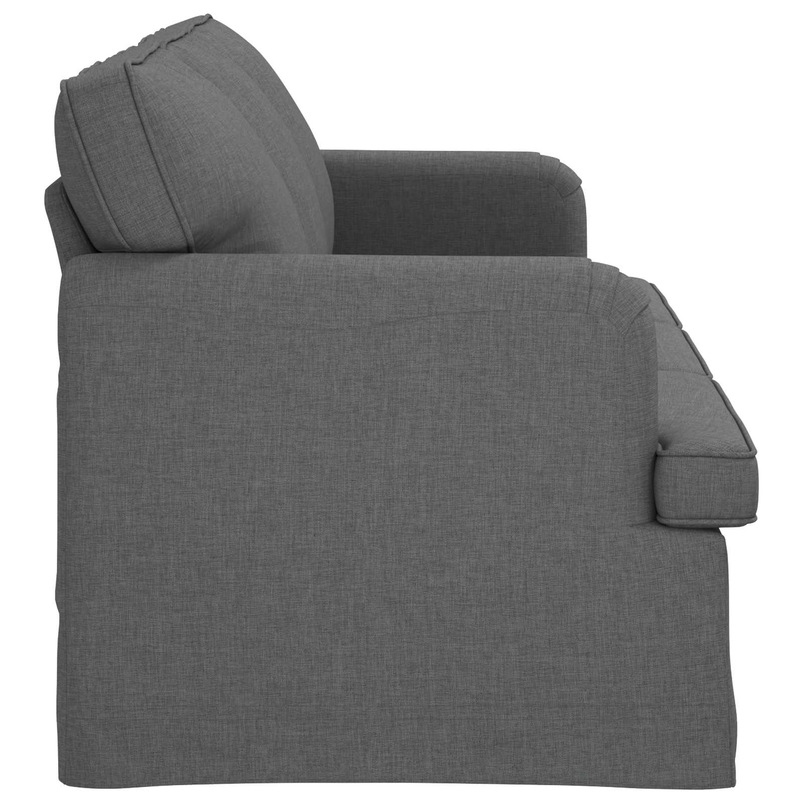 Sofa Tamno siva 201 x 80 x 85 cm tkanina