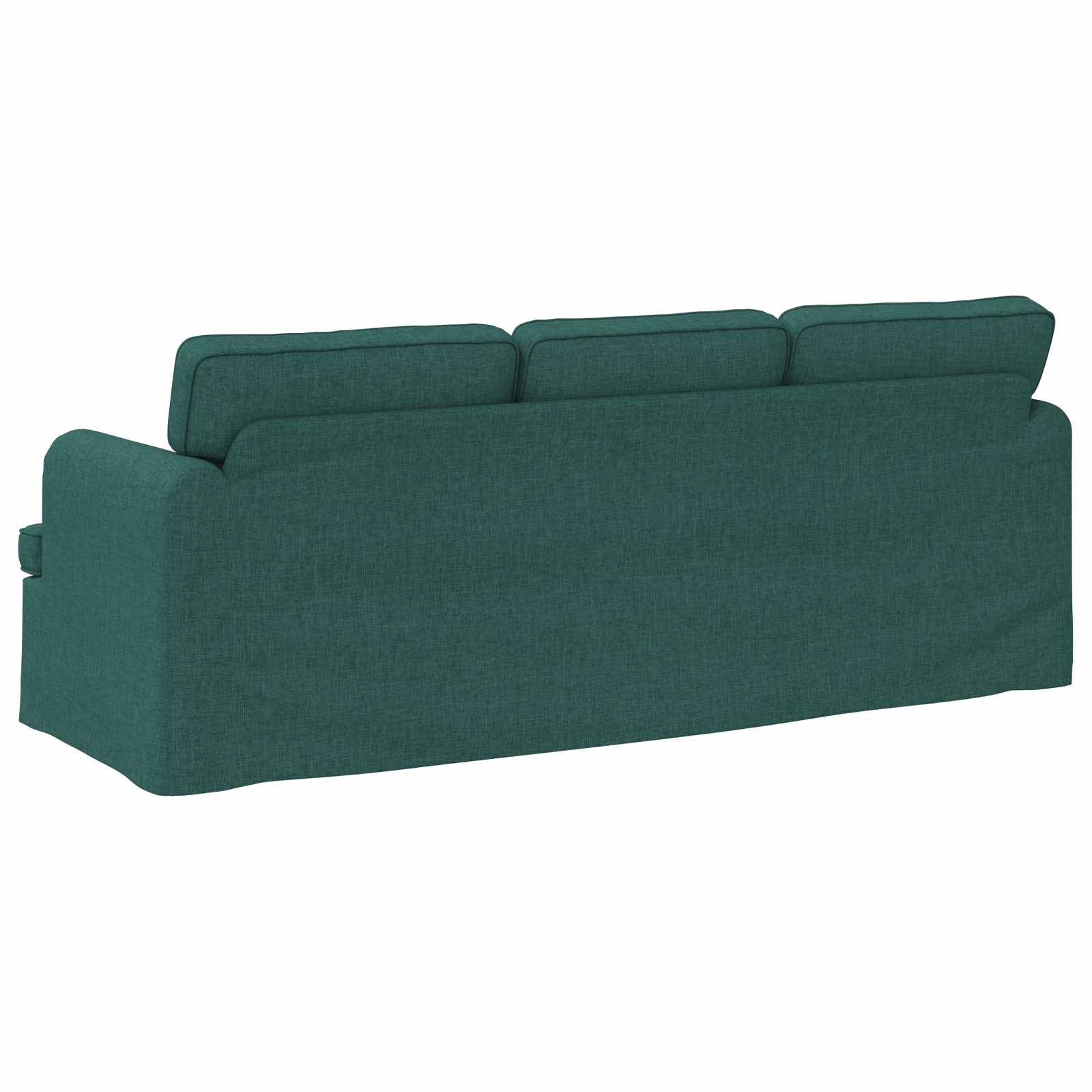 Sofa Tamnozelena 201 x 80 x 85 cm tkanina