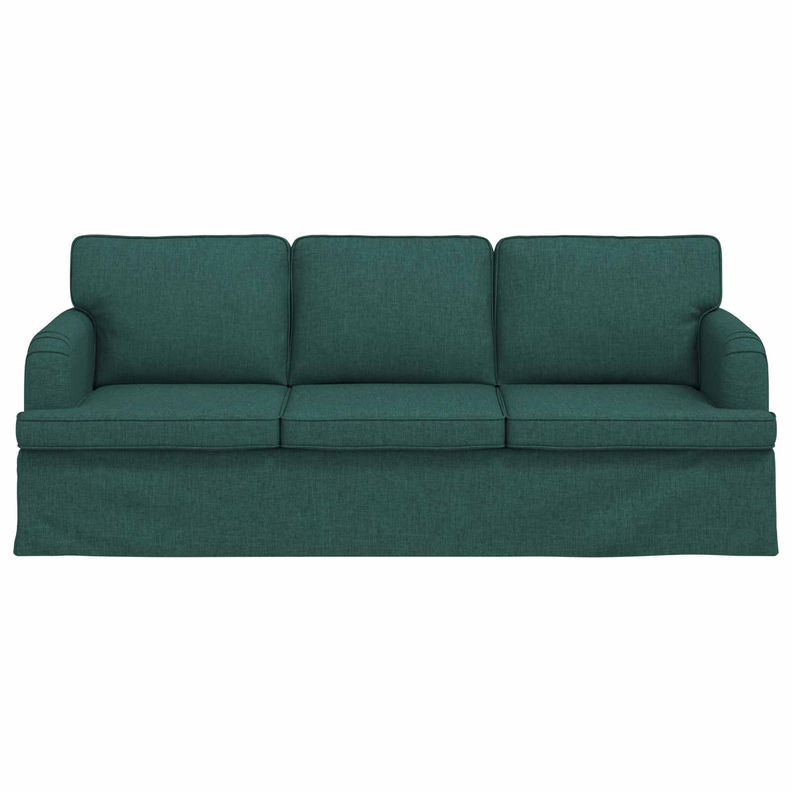 Sofa Tamnozelena 201 x 80 x 85 cm tkanina