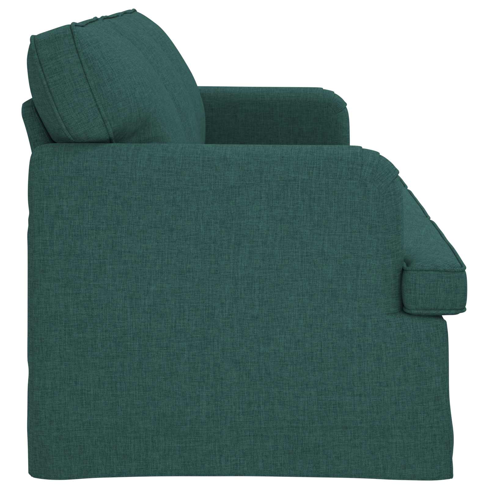 Sofa Tamnozelena 201 x 80 x 85 cm tkanina