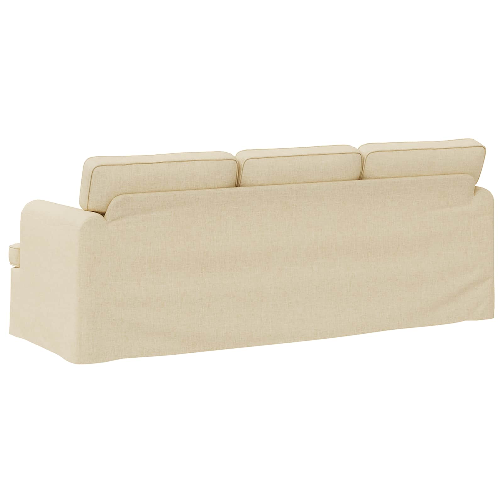 Sofa Krema 201 x 80 x 85 cm tkanina