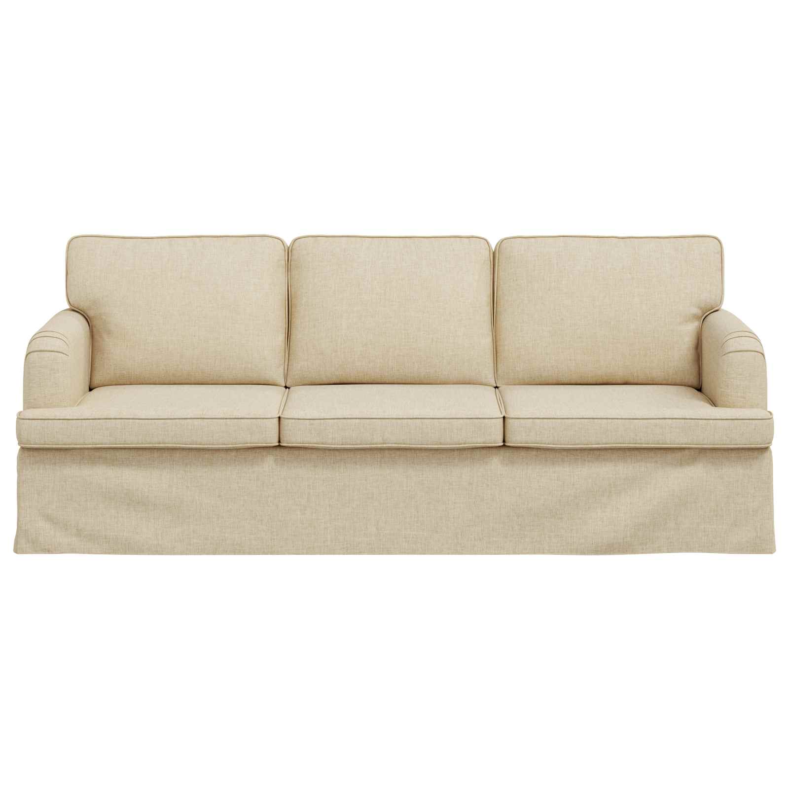 Sofa Krema 201 x 80 x 85 cm tkanina