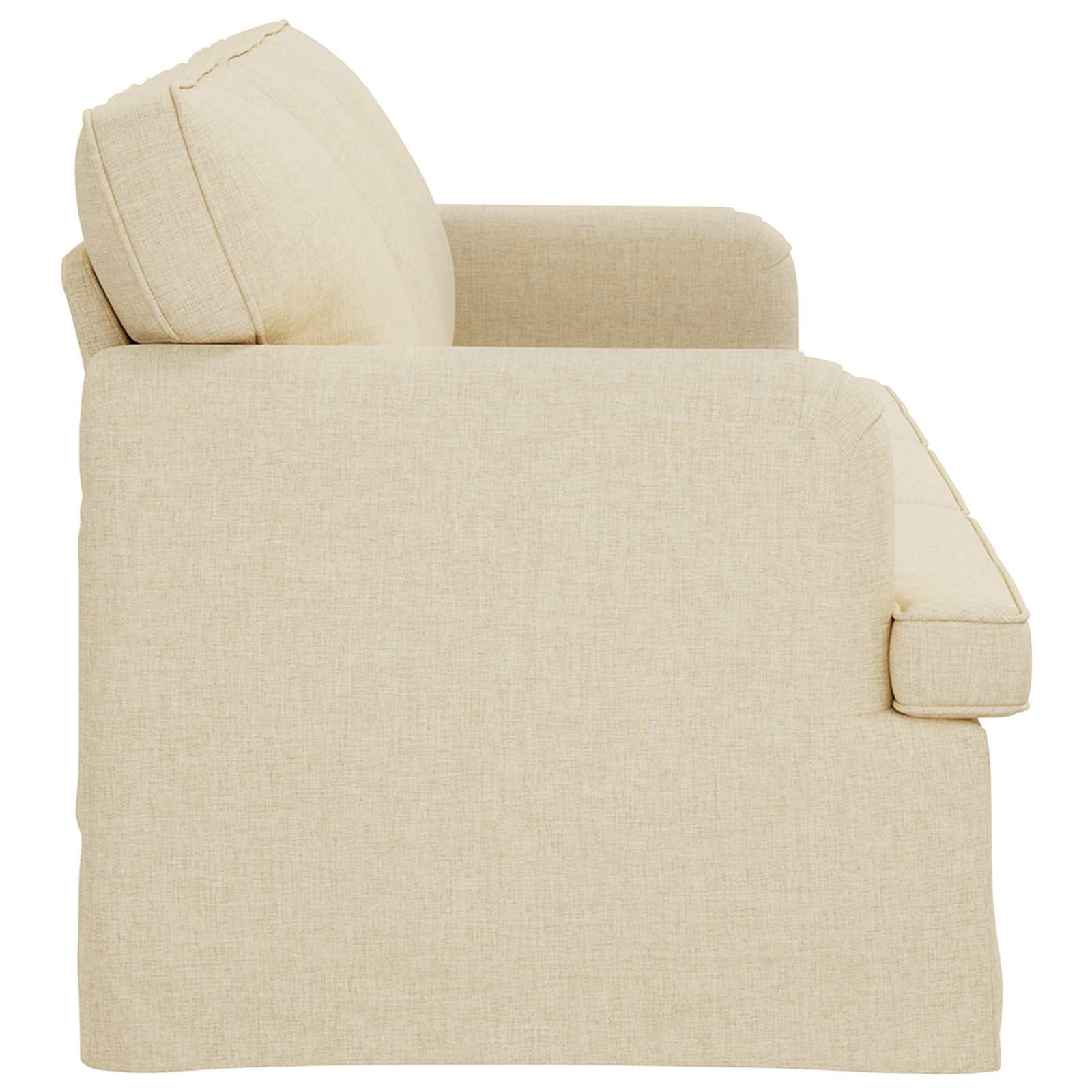 Sofa Krema 201 x 80 x 85 cm tkanina