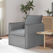 Sofa Svijetlo siva 75 x 82 x 85 cm tkanina