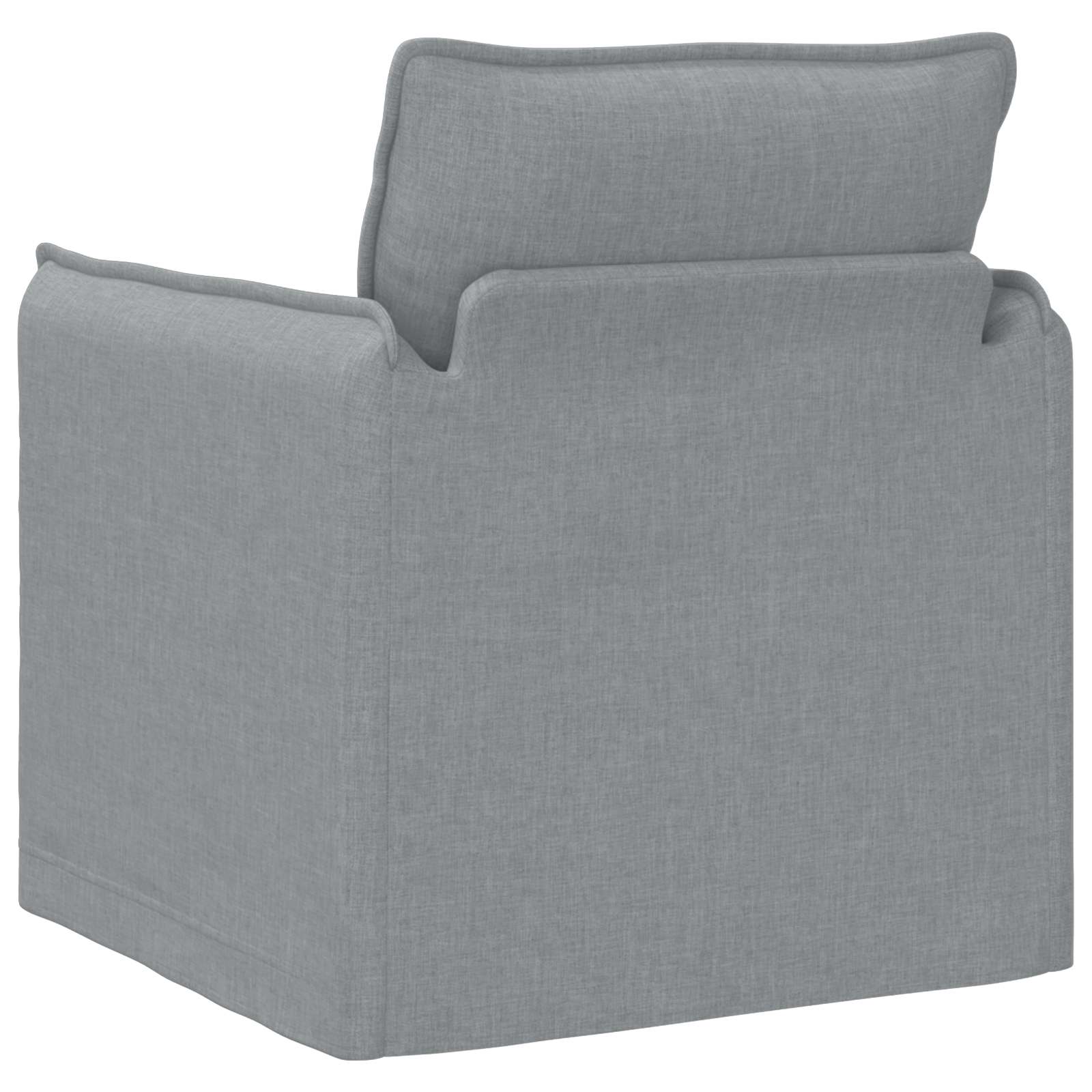 Sofa Svijetlo siva 75 x 82 x 85 cm tkanina