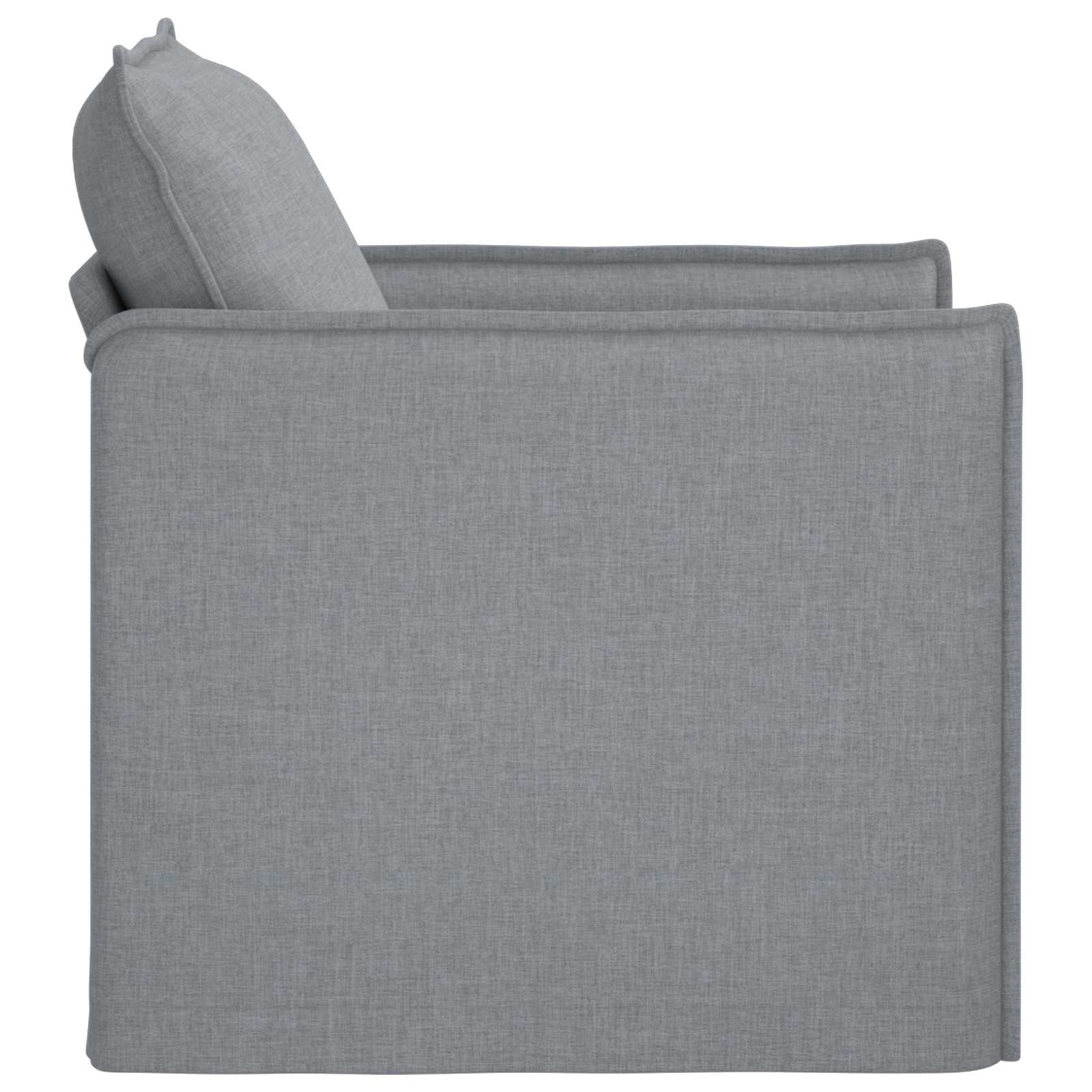 Sofa Svijetlo siva 75 x 82 x 85 cm tkanina
