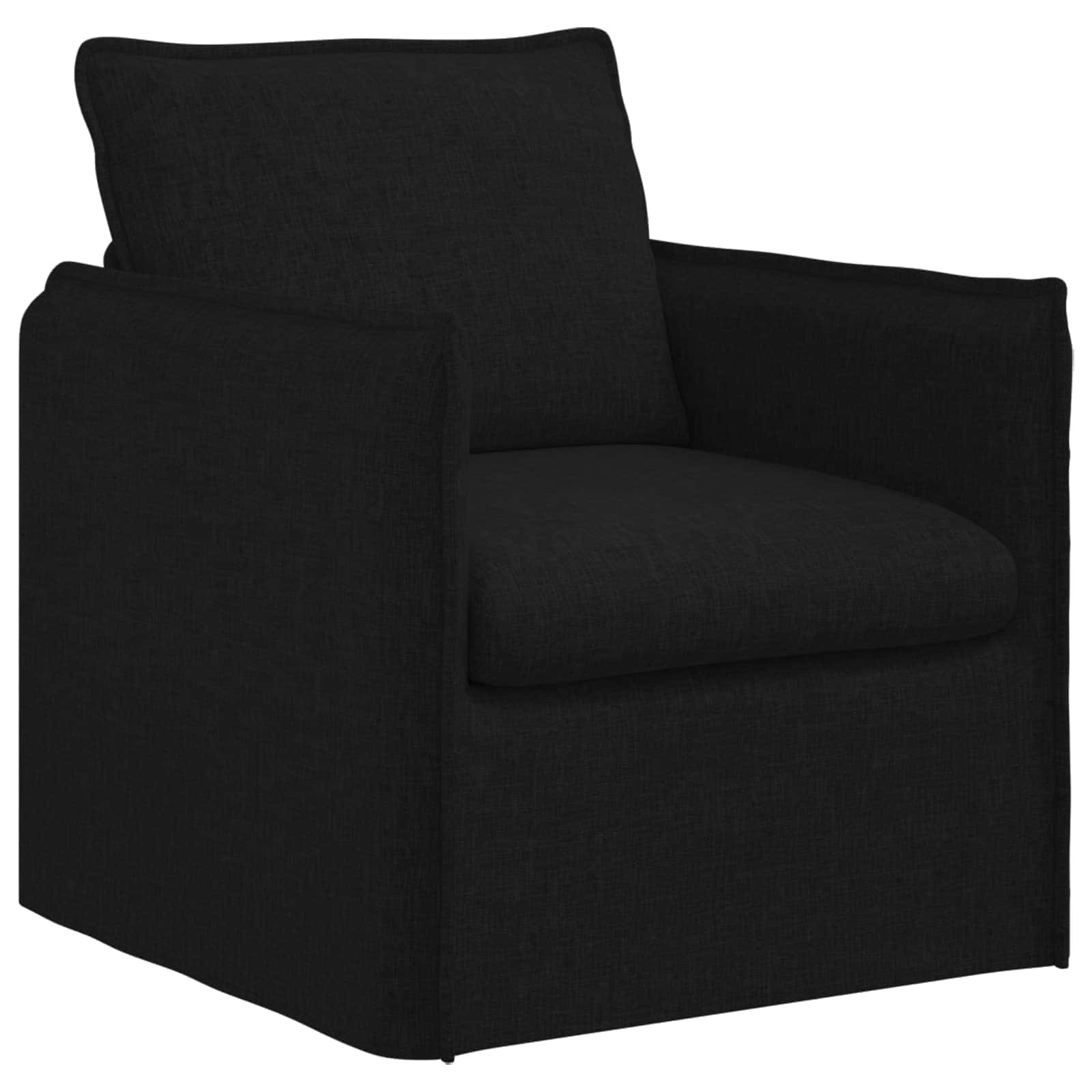 Sofa Crna 75 x 82 x 85 cm tkanina