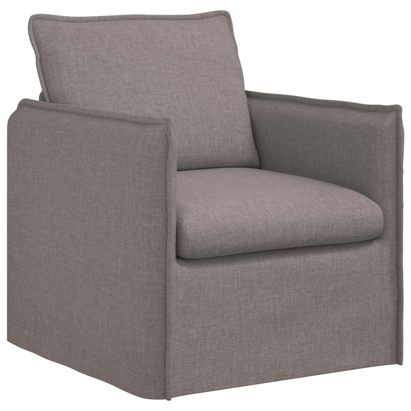 Sofa Sivo-smeđa 75 x 82 x 85 cm tkanina