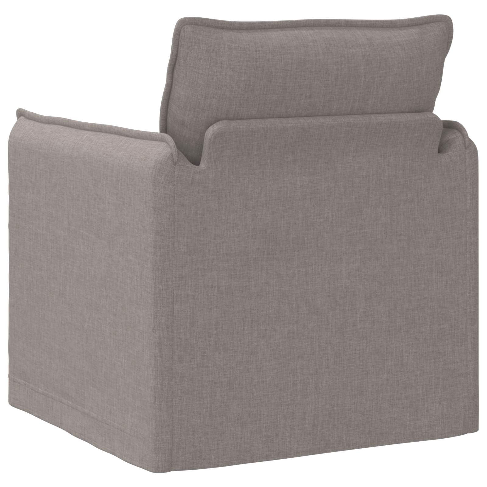 Sofa Sivo-smeđa 75 x 82 x 85 cm tkanina