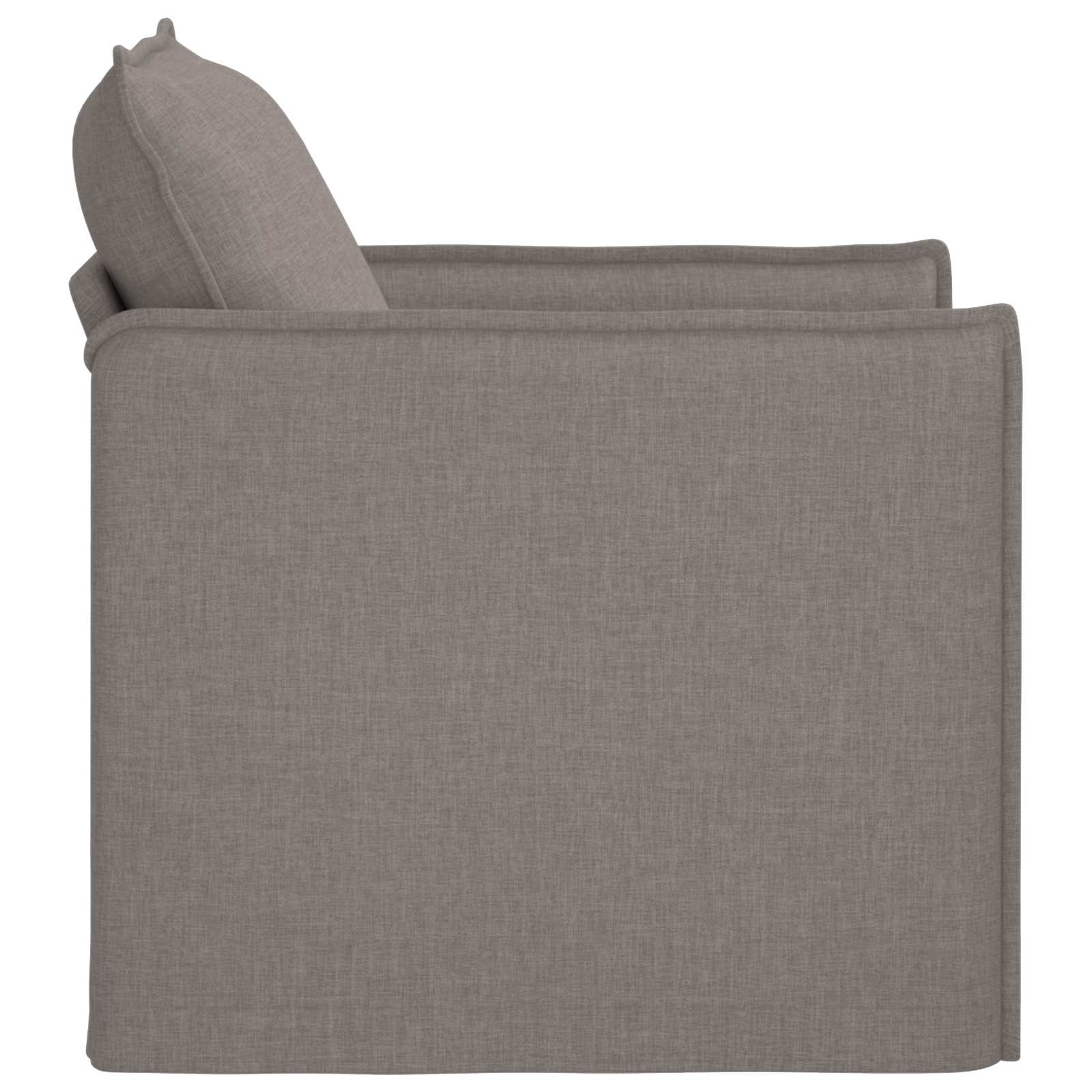 Sofa Sivo-smeđa 75 x 82 x 85 cm tkanina