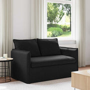 Sofa Crna 136 x 82 x 85 cm tkanina