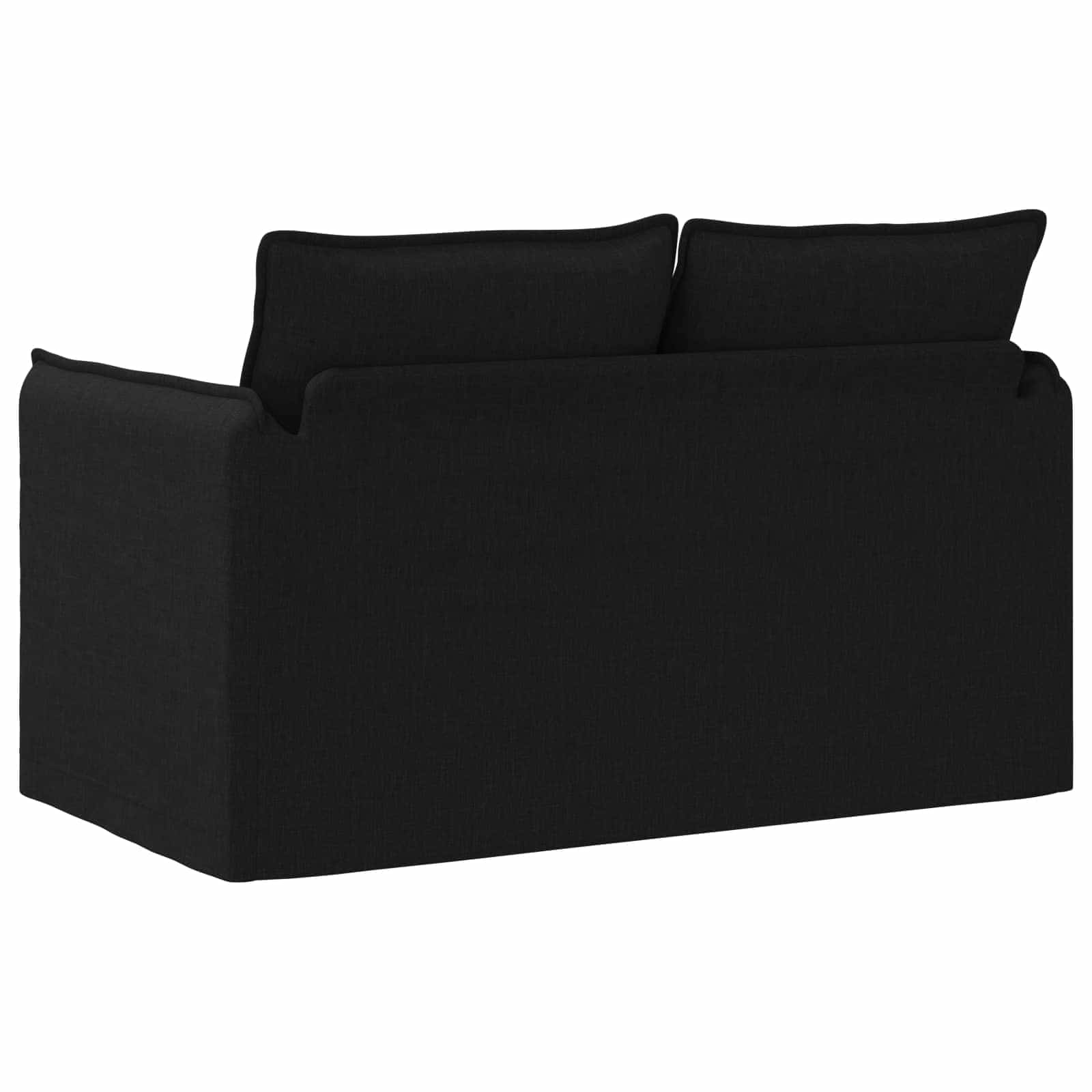Sofa Crna 136 x 82 x 85 cm tkanina