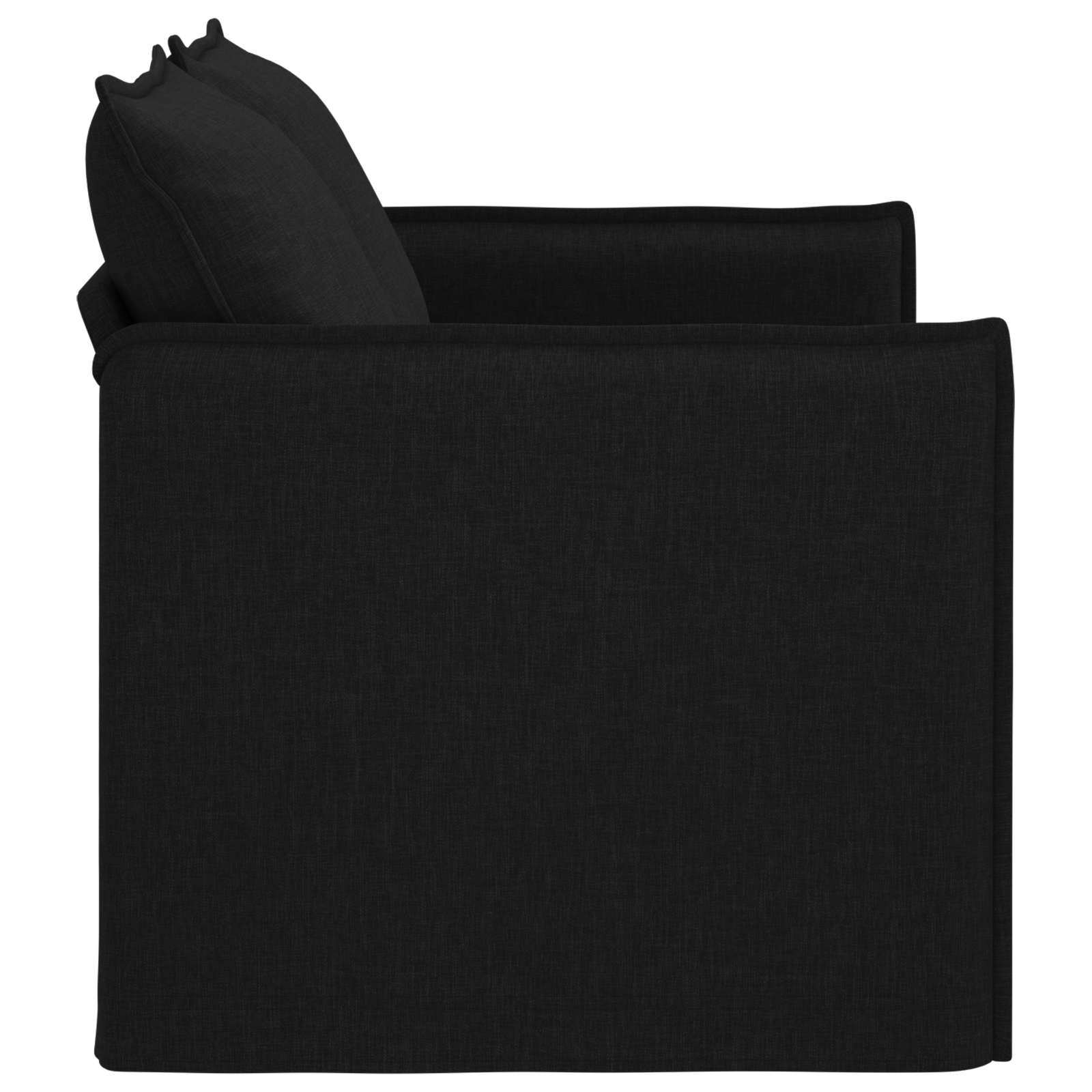 Sofa Crna 136 x 82 x 85 cm tkanina