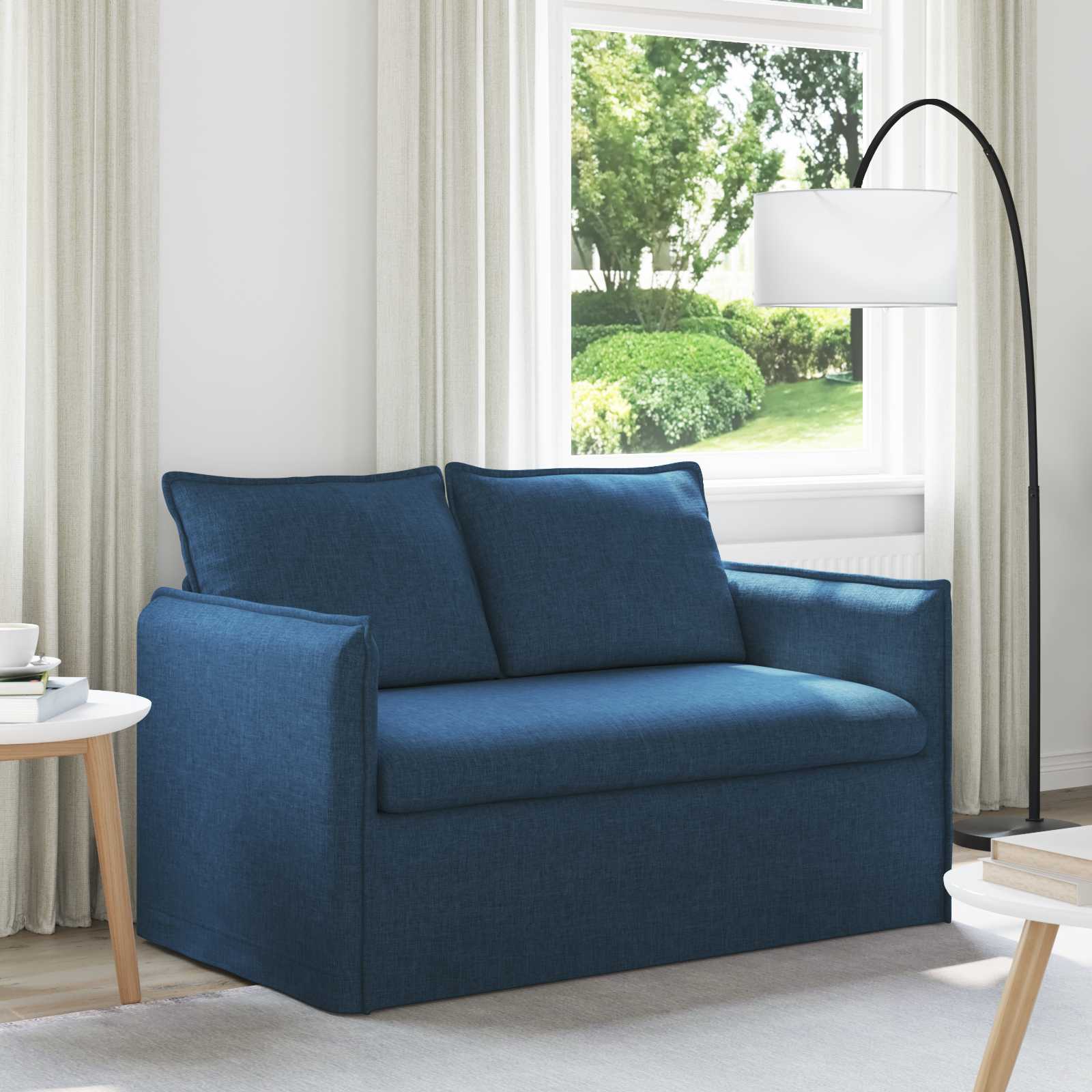 Sofa Plava 136 x 82 x 85 cm tkanina