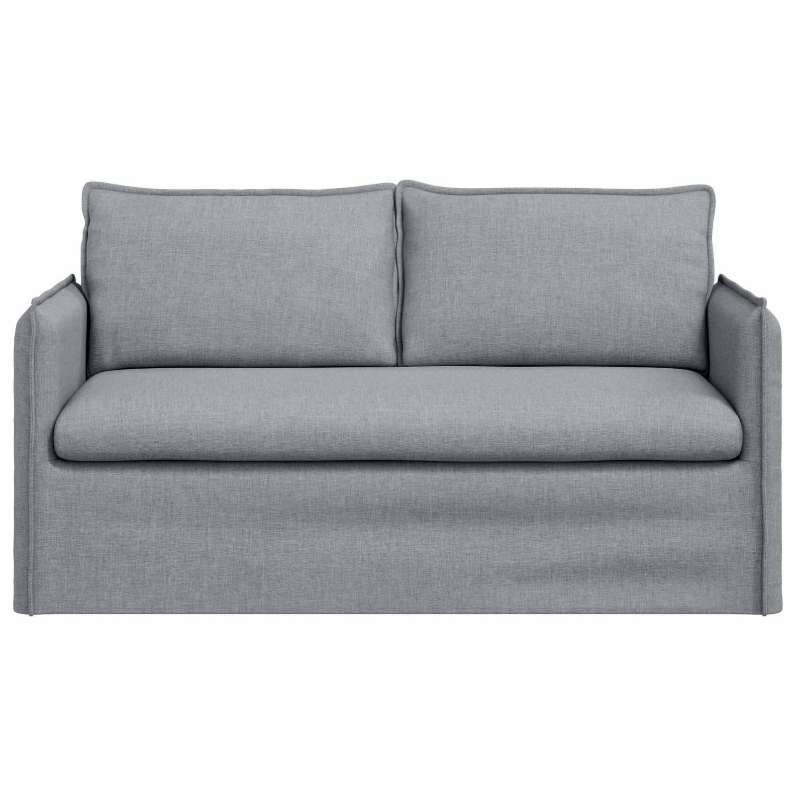 Sofa Svijetlo siva 156 x 82 x 85 cm tkanina