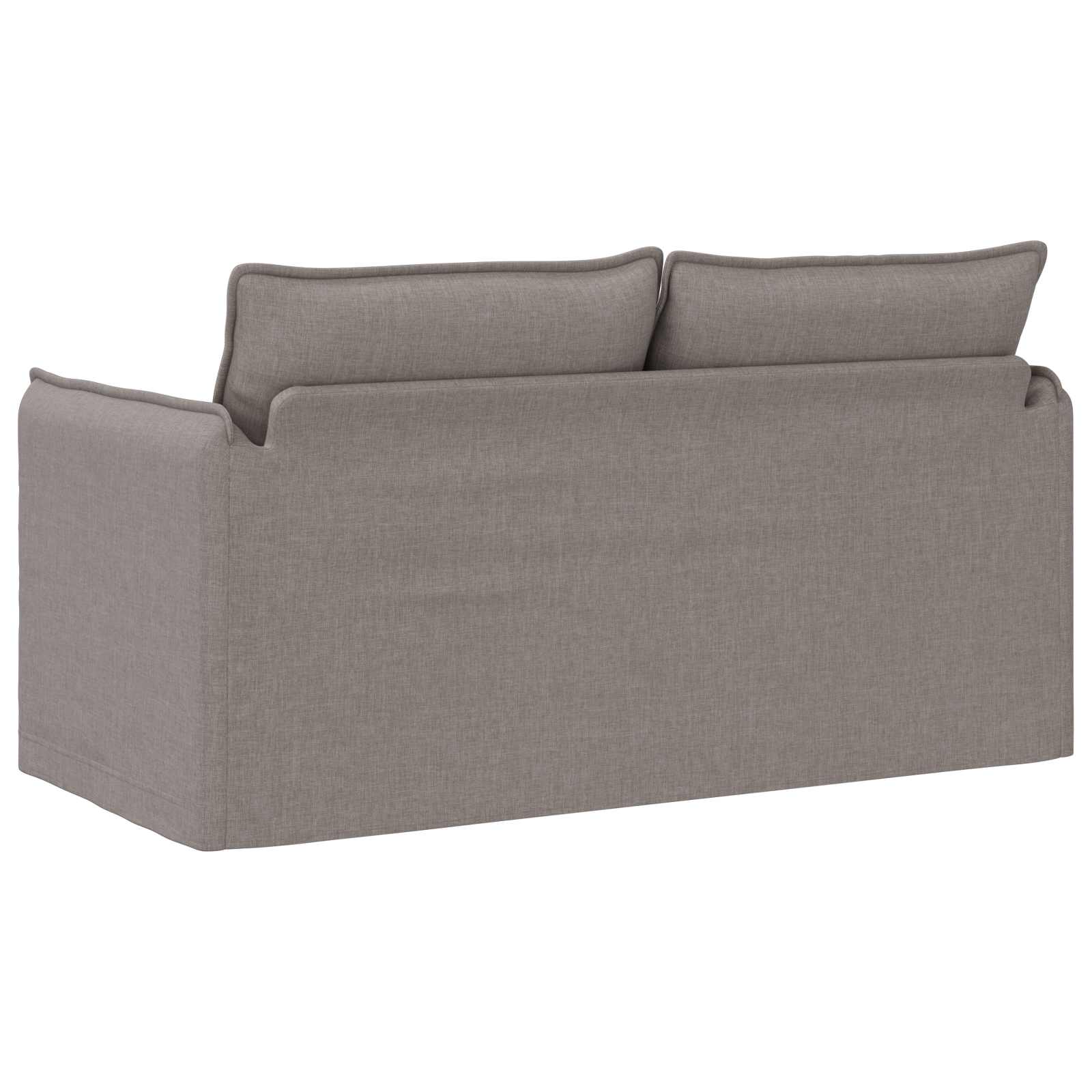Sofa Sivo-smeđa 156 x 82 x 85 cm tkanina