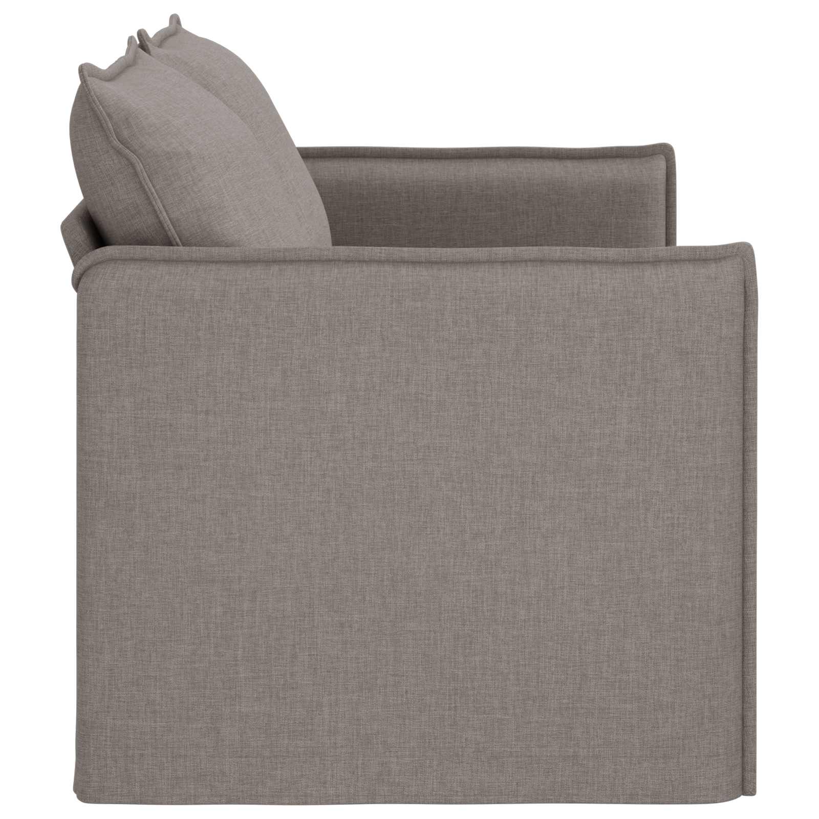Sofa Sivo-smeđa 156 x 82 x 85 cm tkanina