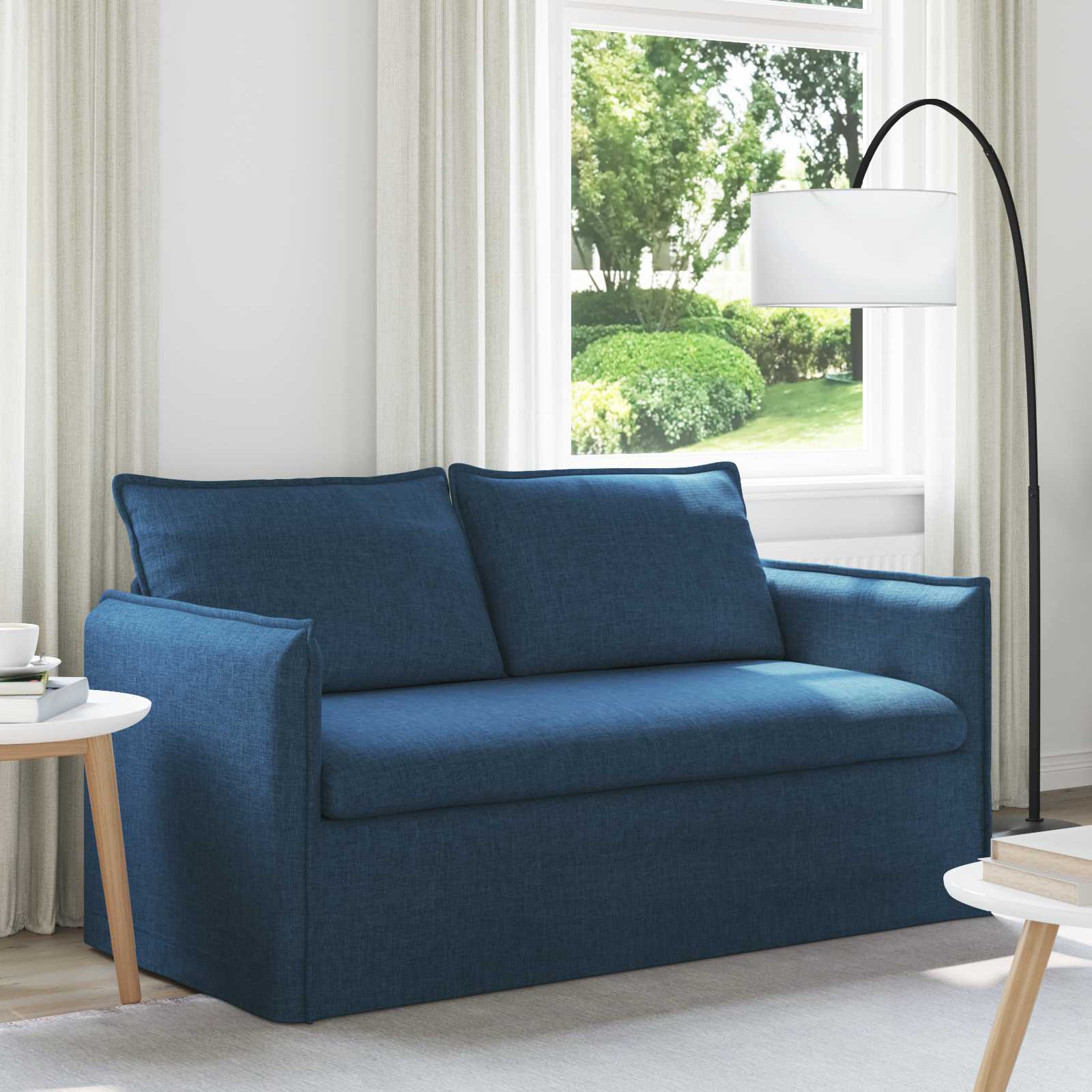 Sofa Plava 156 x 82 x 85 cm tkanina