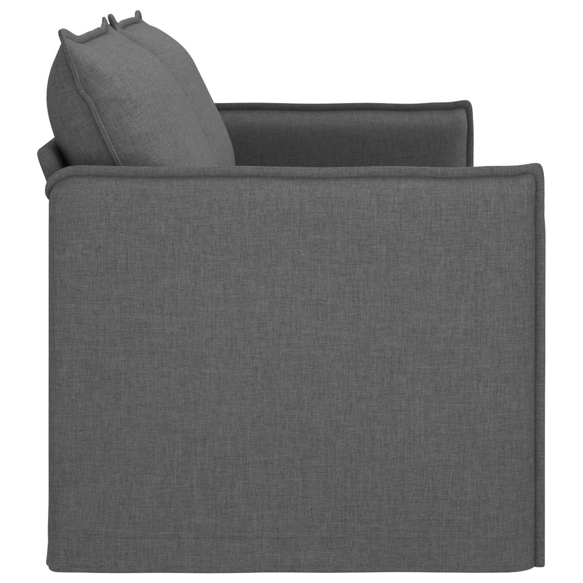 Sofa Tamno siva 196 x 82 x 85 cm tkanina