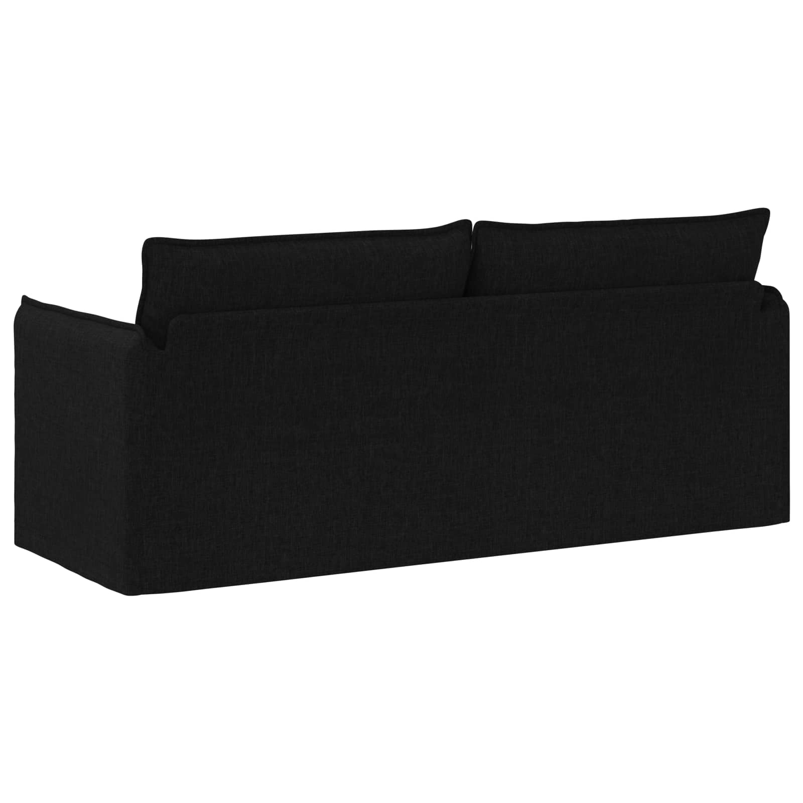 Sofa Crna 196 x 82 x 85 cm tkanina