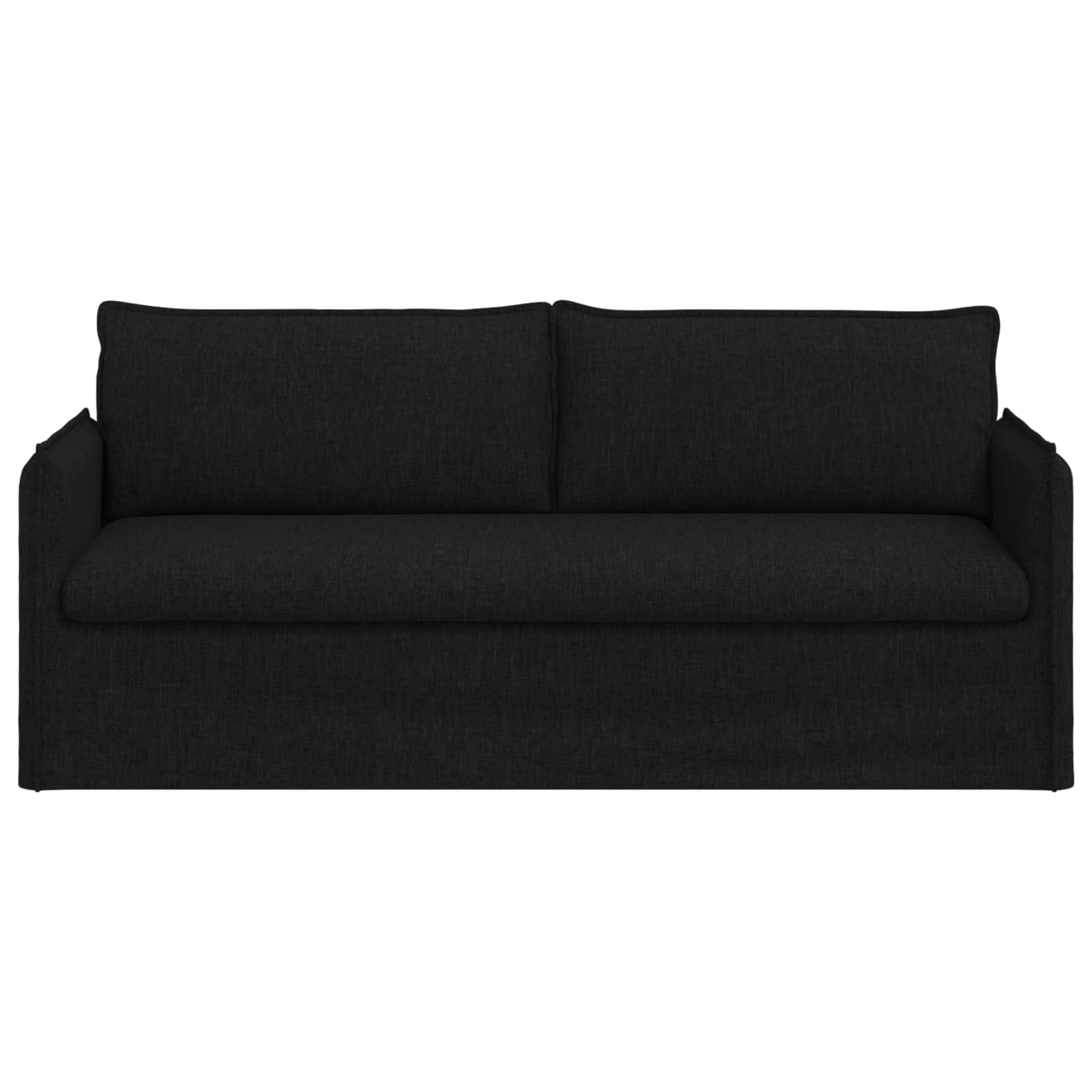 Sofa Crna 196 x 82 x 85 cm tkanina