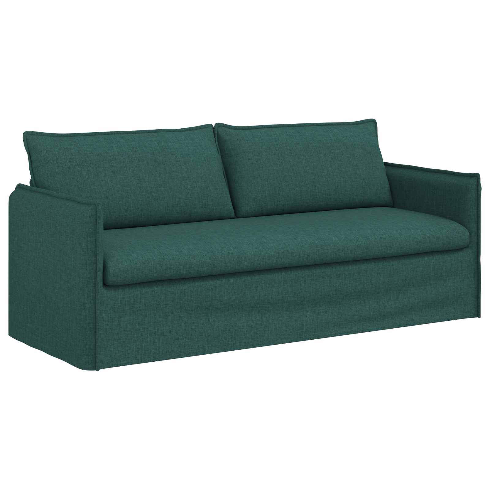 Sofa Tamnozelena 196 x 82 x 85 cm tkanina